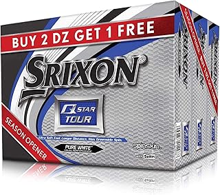 Q-Star Tour 3 Golf Balls, Whtie (Three Dozen)