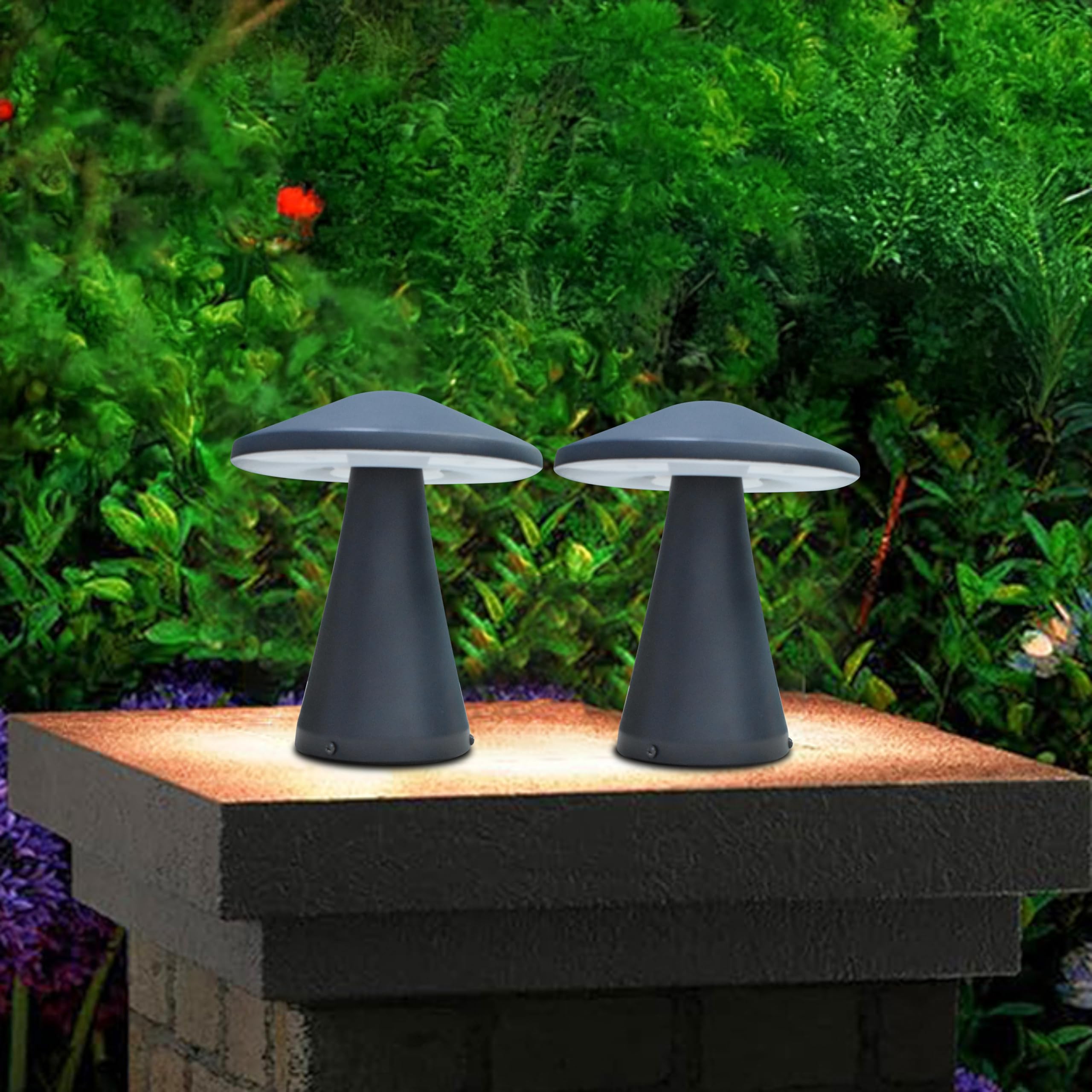 Forus Gate Lamp - Unbreakable Outdoor Post Light -12 Forus Gate Lamp - Unbreakable Outdoor Post Light -12