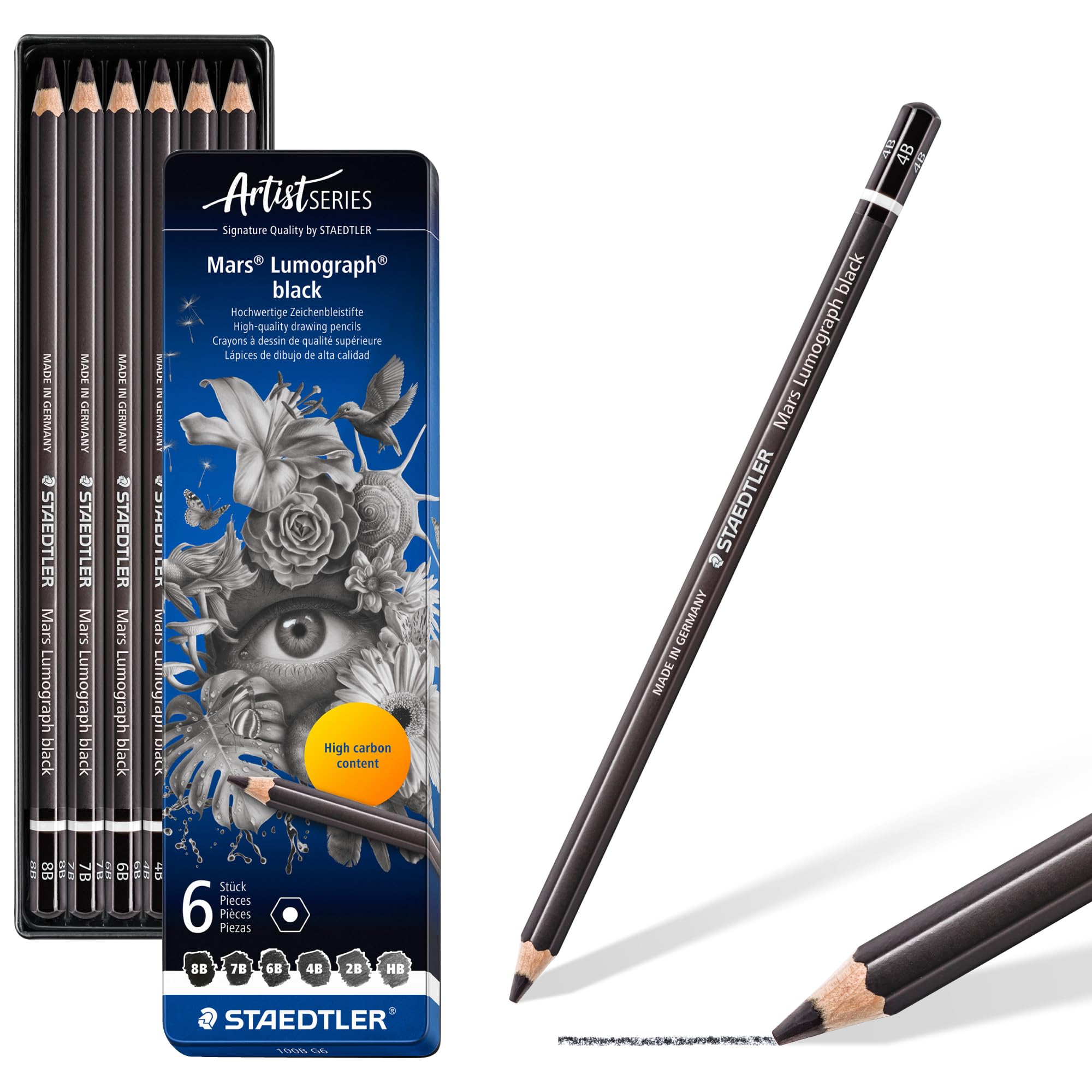 【デッドストック】マルフジ鉛筆 805 4B 6ダース 外箱あり 写真参照 Amazon.co.jp: ステッドラー(STAEDTLER) 鉛筆 8B 7B 6B 4B 2B HB