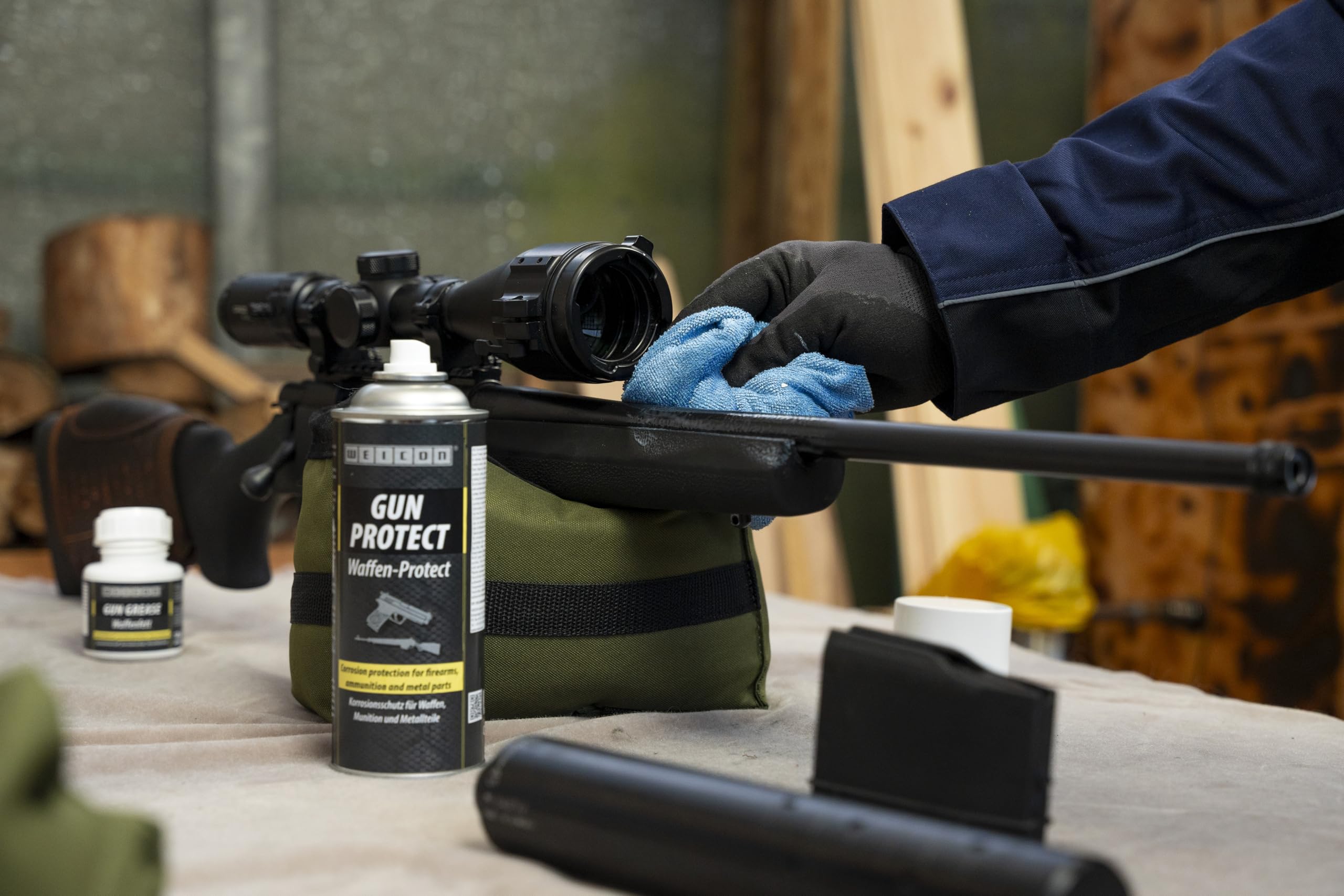 WEICON Waffen Protect 400 ml, preparat antykorozyjny do broni, ochrona przed rdzą i wilgocią, idealny do długotrwałej konserwacji broni