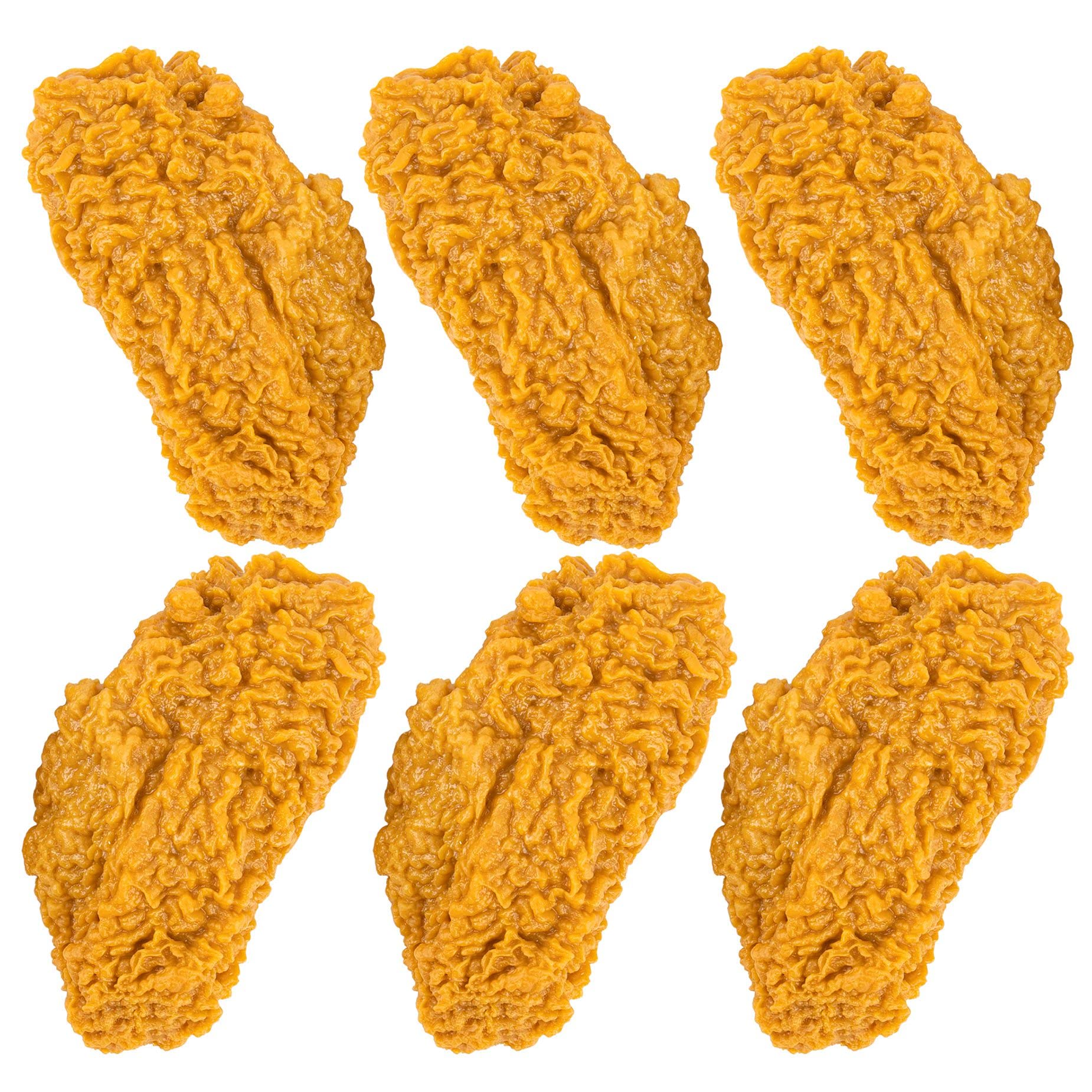 Amazon.com: RP Remarkable Power, 6 Pack Fake Fried Chicken Wings ...