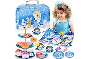 Little Girls Disney Princess Elsa Toys - Tea Party Set