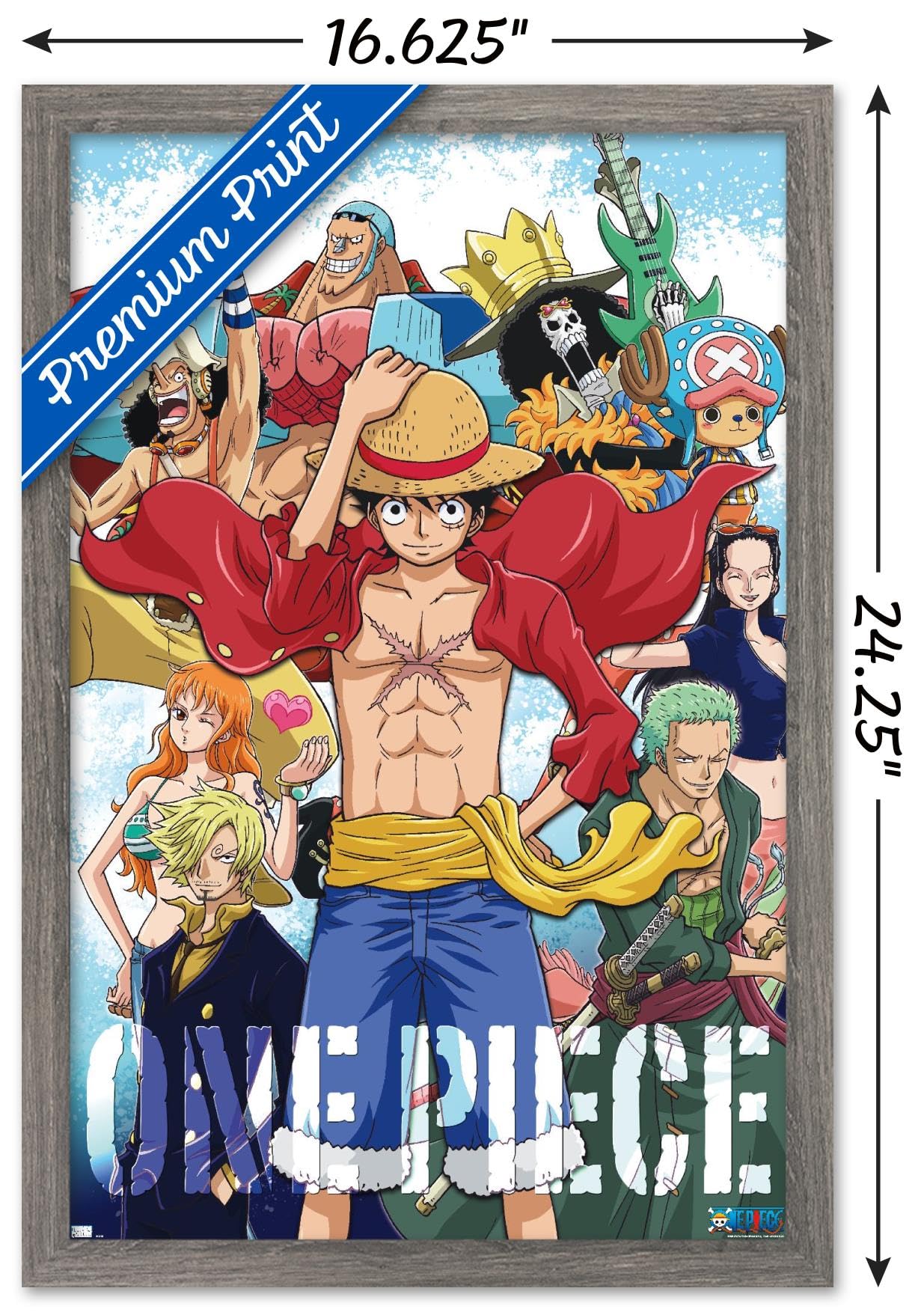 Amazon.com: Trends International One Piece - Crew Wall