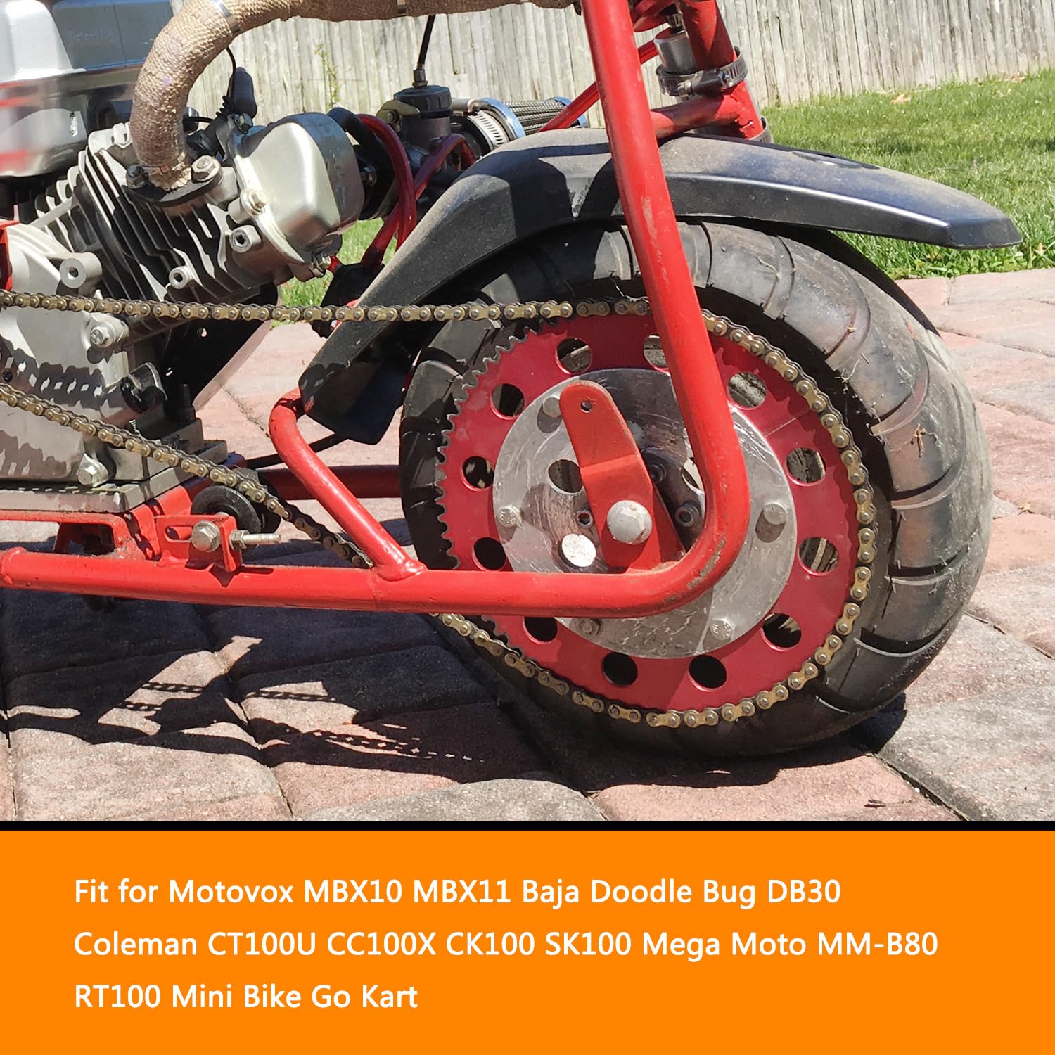 Dirt Bike Chain Alveytech 140 Link #35 Chain For The Baja Doodle Bug (Blitz, Dirt Bug, Racer) Mini Bike 35 Chain Breaker - View #2