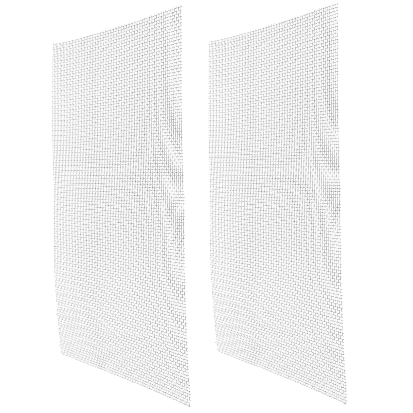 GARVALON Stainless Steel Wire Mesh DIY Mesh Screen No Rust Mesh Sheet Holes Honeycomb Holes Filter Screen 20x30cm