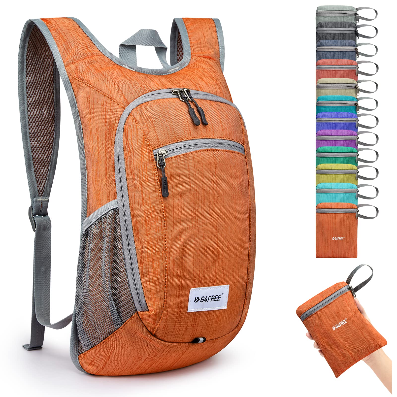 G4Free 10L/15L Hiking Backpack Lightweight Packable Hiking Daypack Small Travel Outdoor Foldable Shoulder Bag-image-34