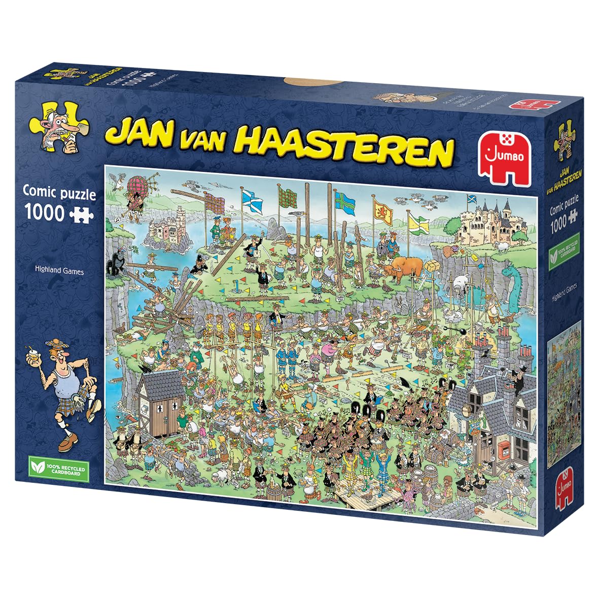 Jan Van Haasteren, Highland-Spiele, Puzzle 1000 Teile Erwachsene