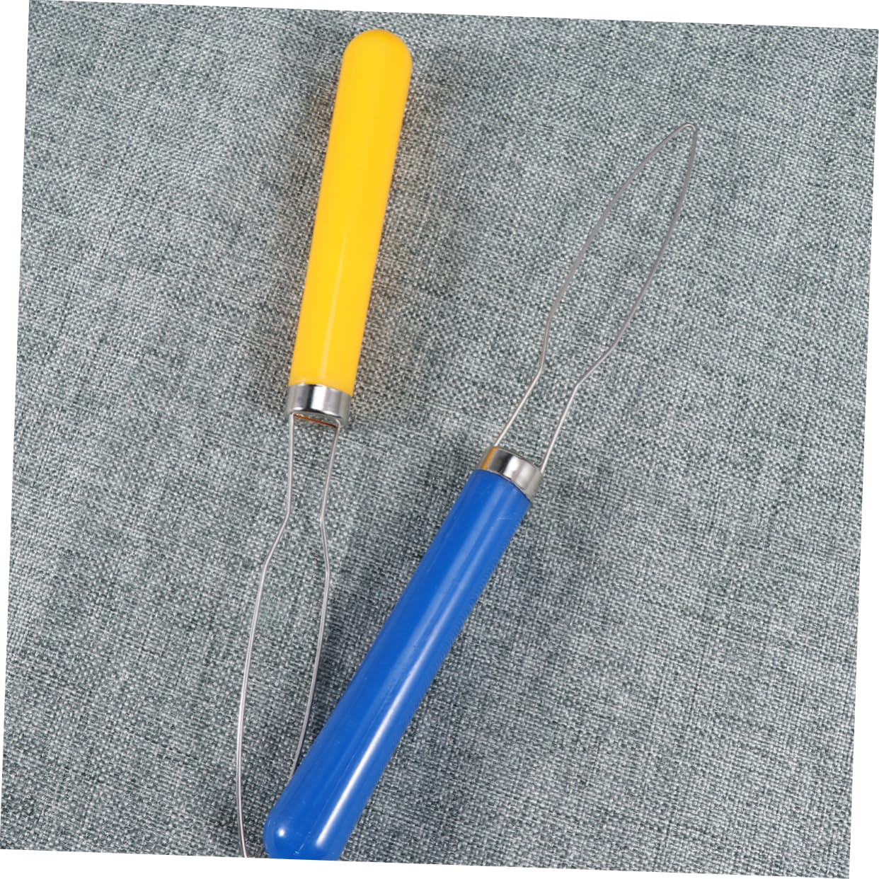 NOLITOY 3pcs Button Assist Device Button Helper Buttoning Aid Hook Dexterity Gripper Puller Button Snap Hooks Zipper Helper for Snap Fastener Tool Zipper Pull Hook Tape Holder Blue