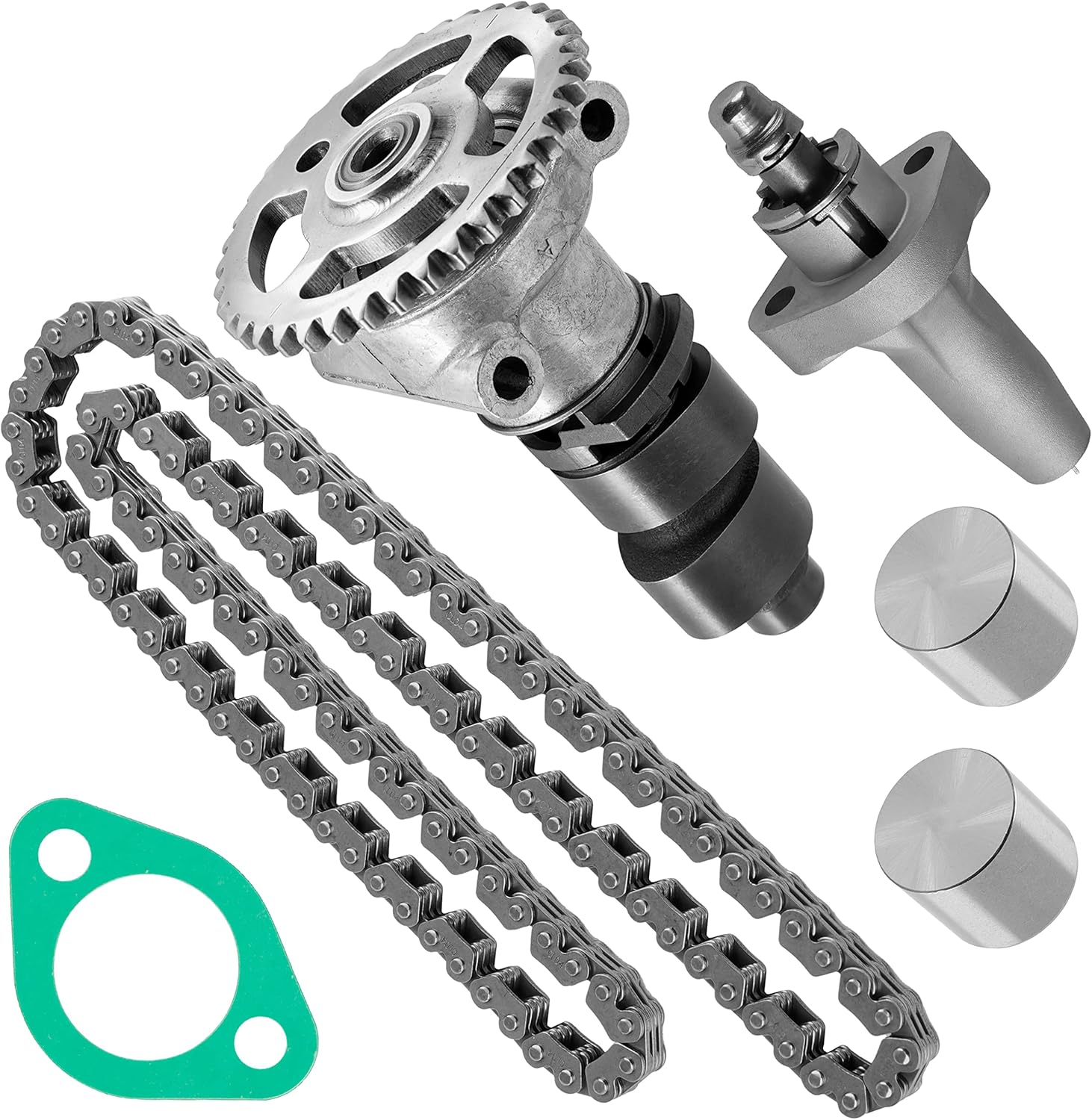 Caltric Camshaft with Chain and Gasket and Lifter Bucket compatible with Honda Pioneer 700 SXS700 2013