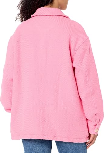 Outerknown Cloud Weave Shirt Jacket Carnation XL