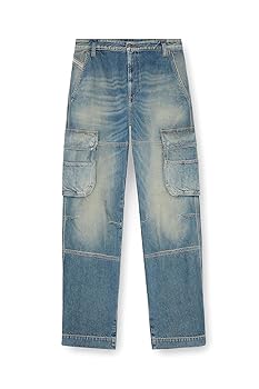 DIESEL D-FISH CARGO 28インチ DIESEL(ディーゼル) デニムカーゴパンツD-FISH-CARGO D-FISH