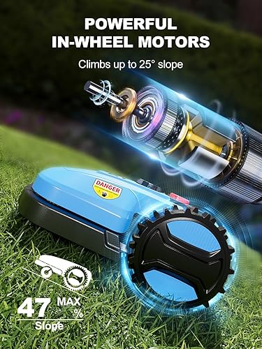 Miniatura 2 de ACFARM Cochera robótica para cortacésped, estación de carga plegable para todos los modelos de cortacésped robótica, protección contra la lluvia y