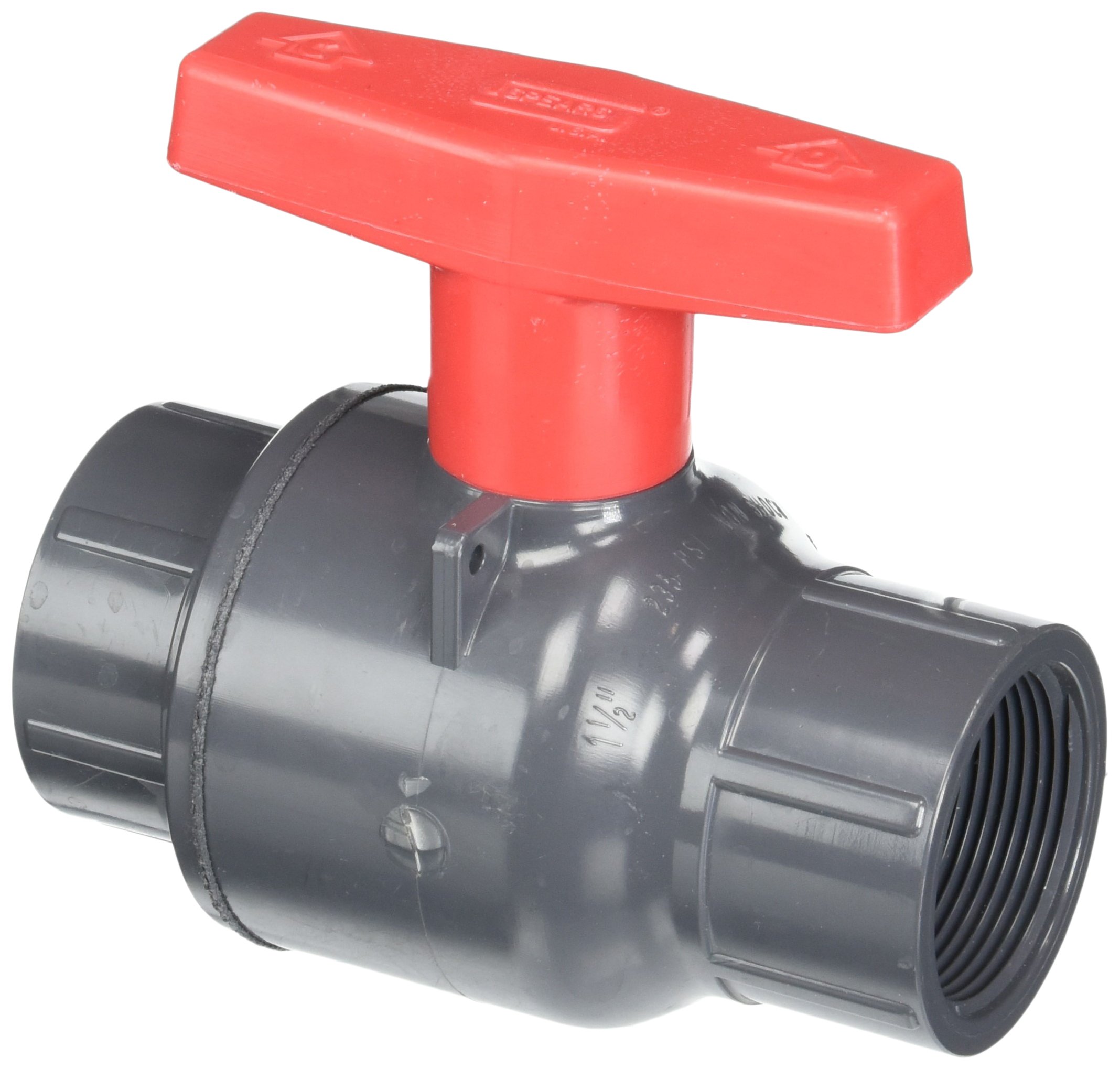 Amazon.com: Spears 2121-015 PVC Schedule 80 Compact Ball Valves