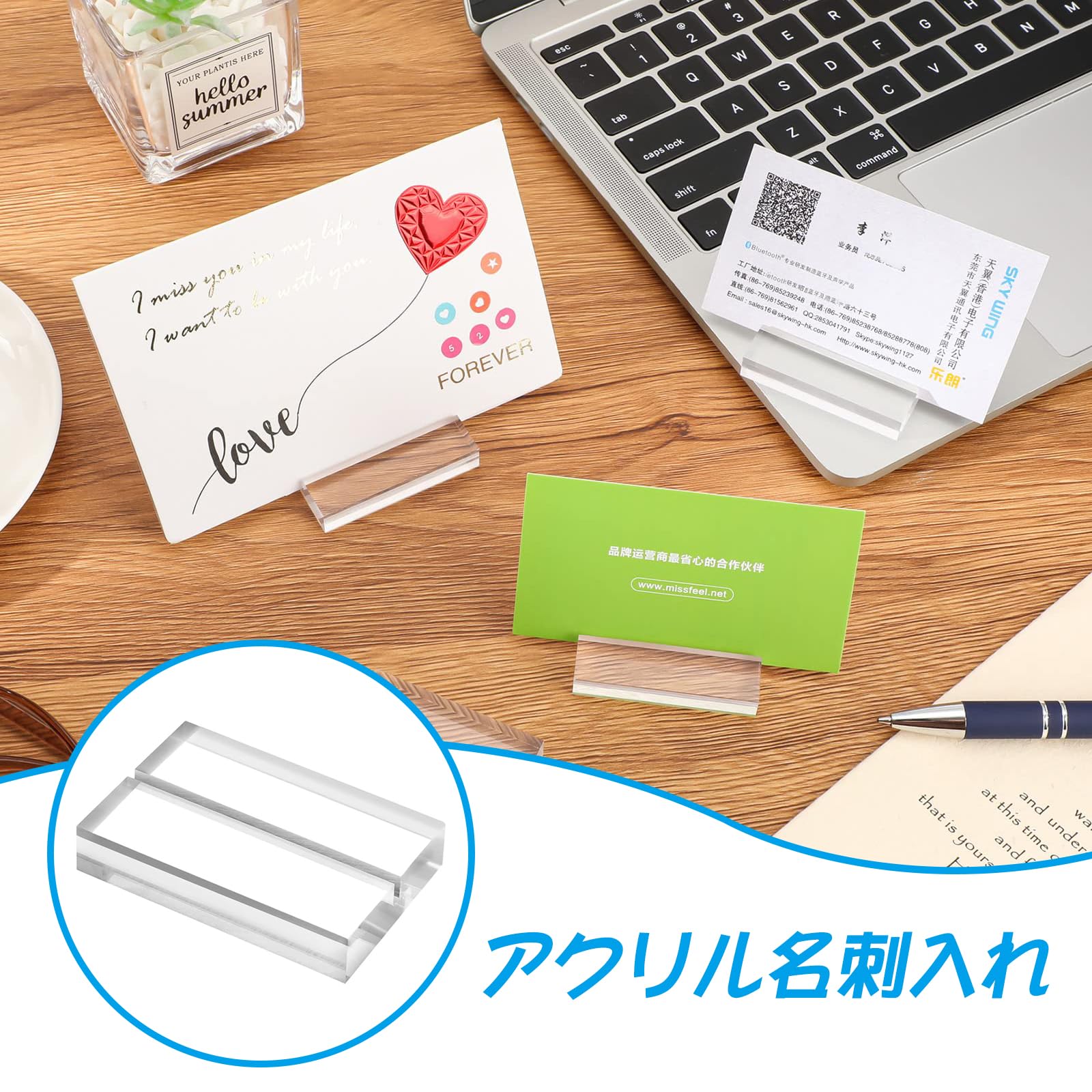Amazon | Coollooda メモスタンド メモクリップ 10個セット カード 