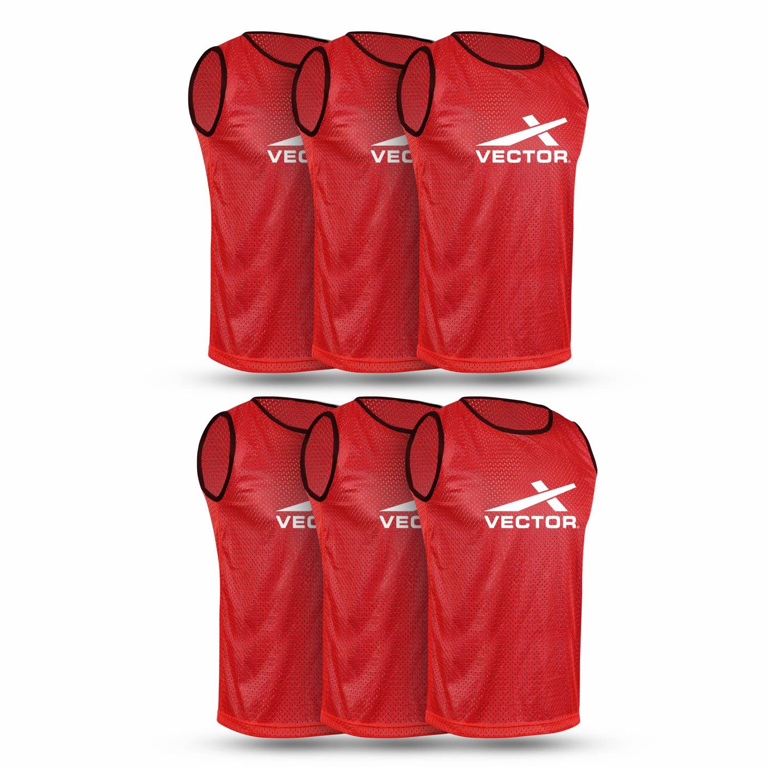 Vector X Training Bibs for Football Soccer Basketball Volleyball for Track and Field Play