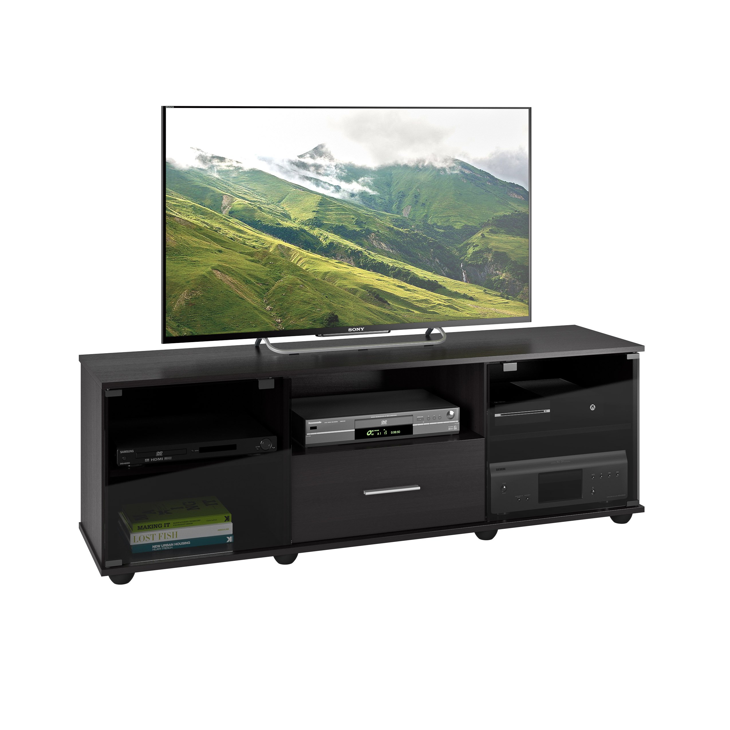 CorLiving Fernbrook TV Stand, Black
