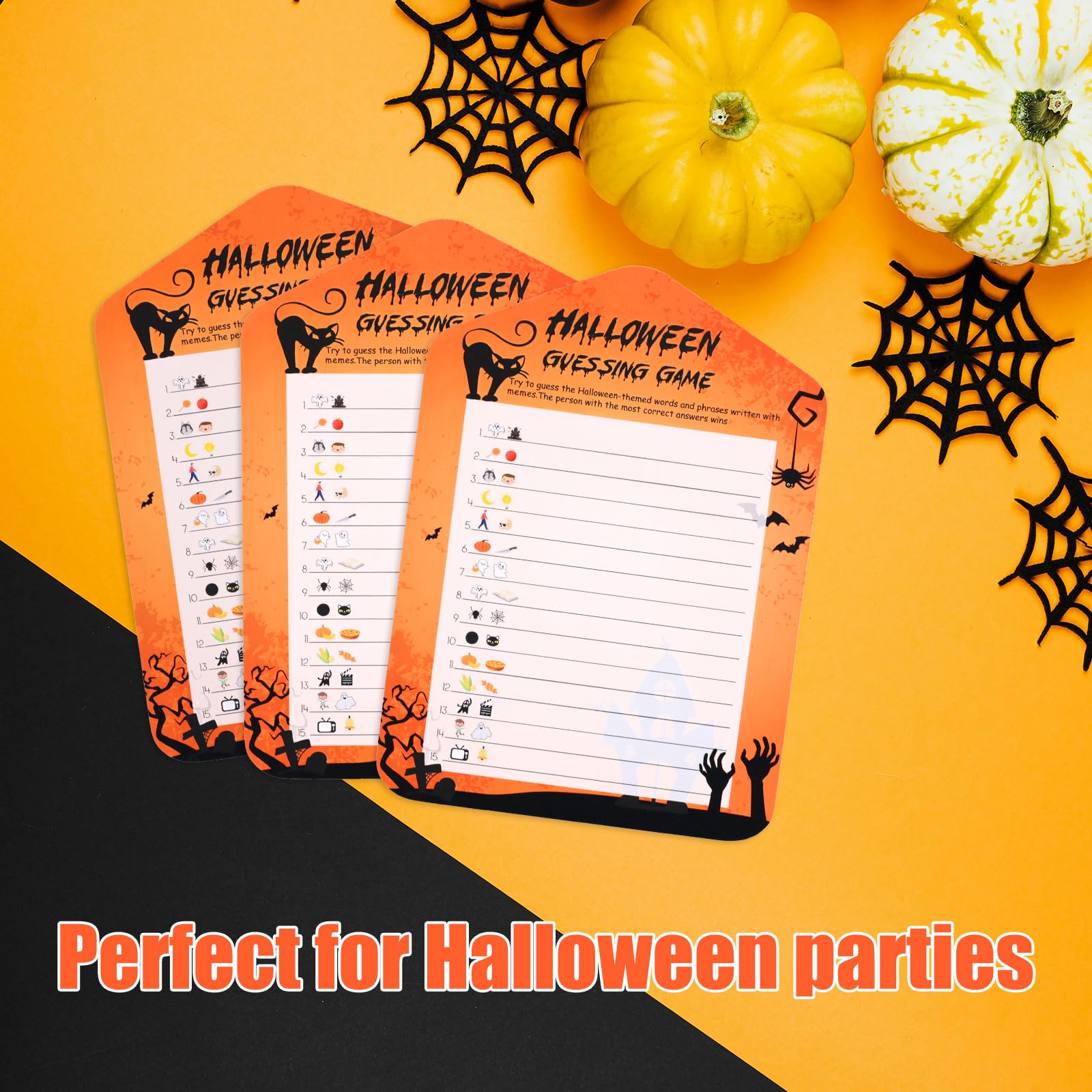 Giochi A Tema Halloween Per Feste: Indovina Le Parole! 25 Giocatori, Attività Divertenti Per Bambini E Adulti Con Scheda Risposta - 3