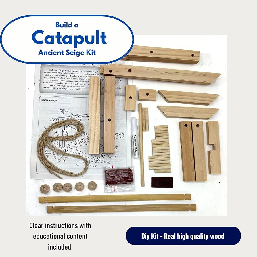 Amazon.com: Pathfinders Stem Kits Roman Catapult – Ancient Siege