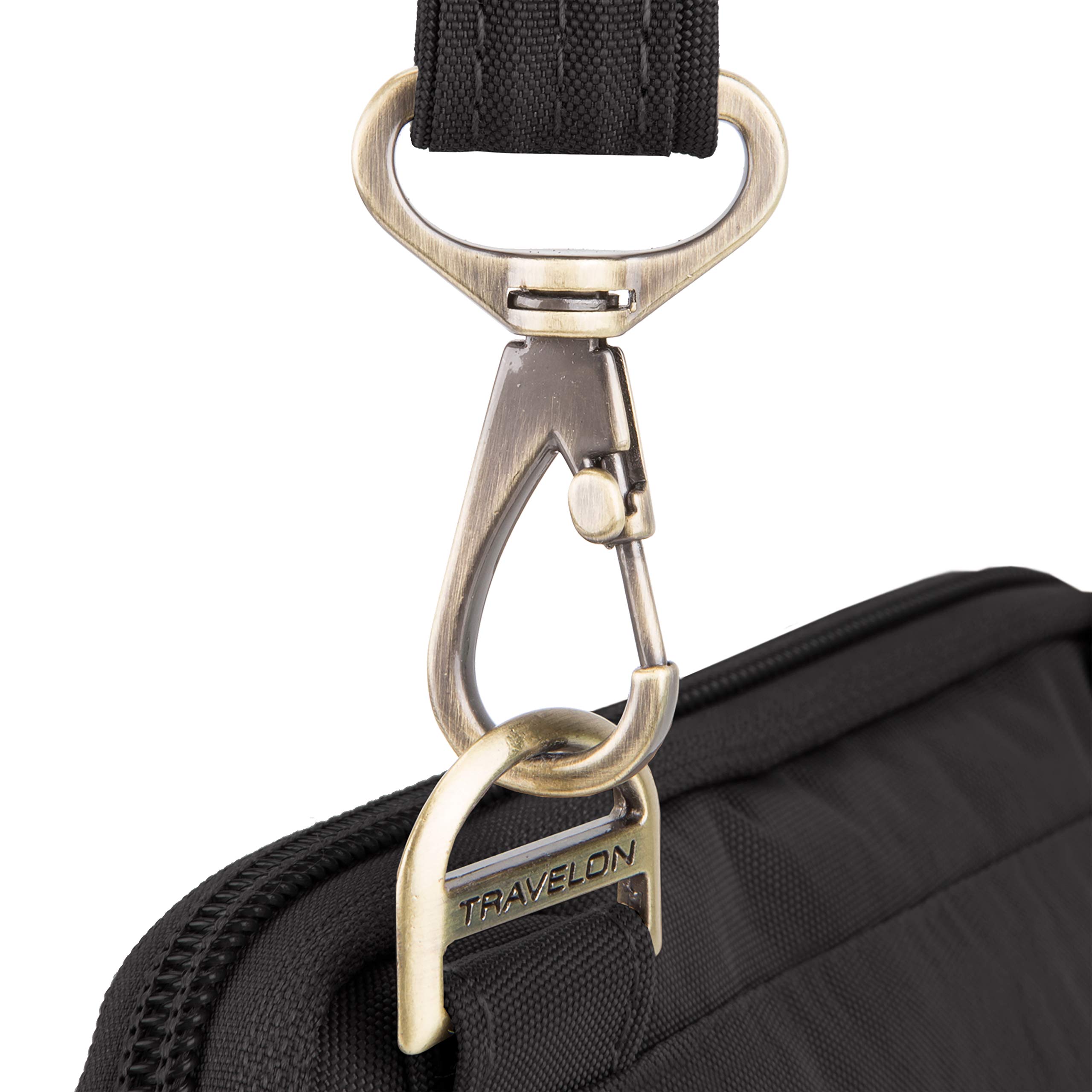 Bolsa antirrobo Signature acolchada delgada, color negro, Negro -, Antiguo, tradicional 7