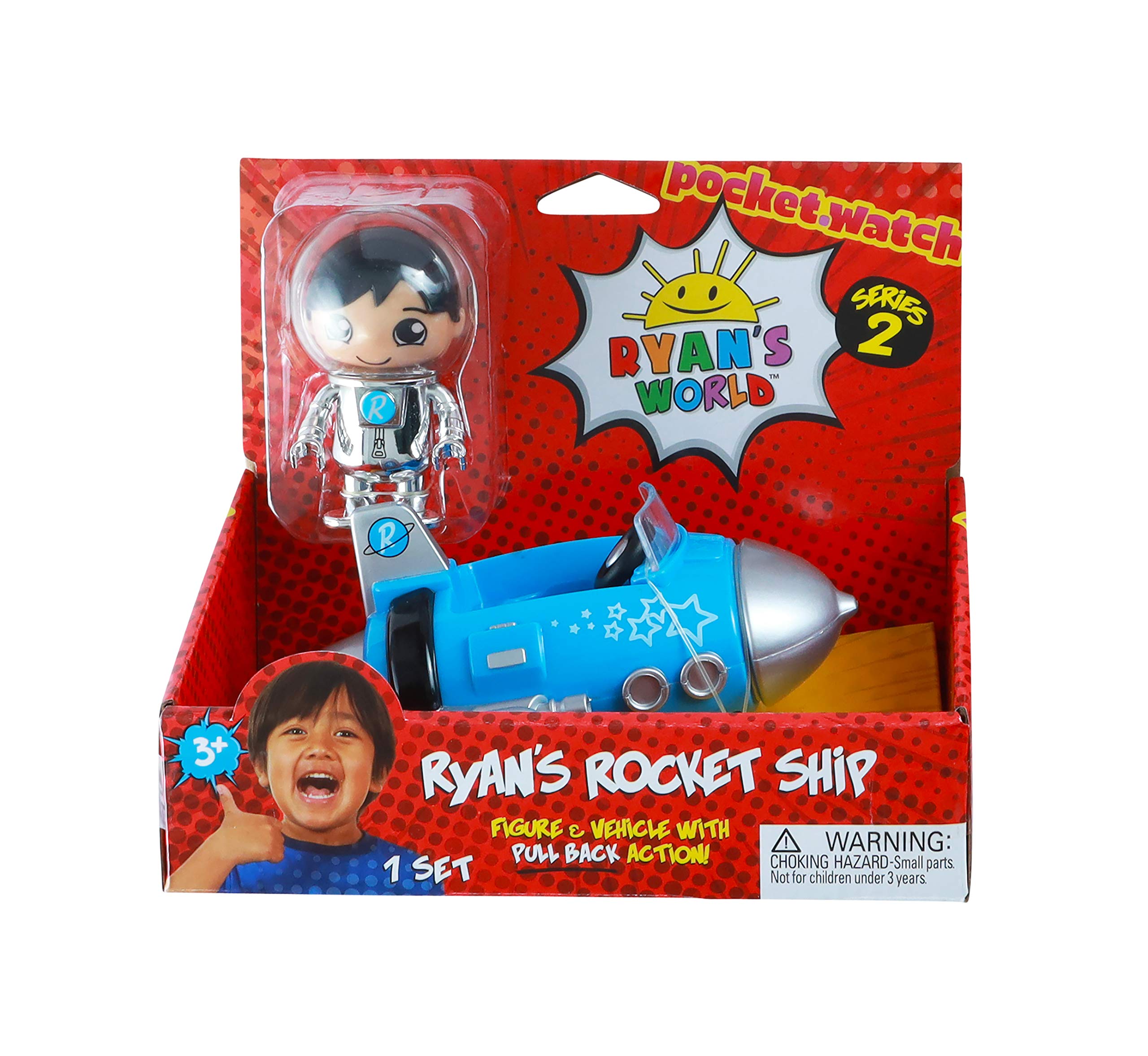 RYANS WORLD Childrens Playset Figure & Vehicle-Series 2 Multi-Colour product thumbnail 5