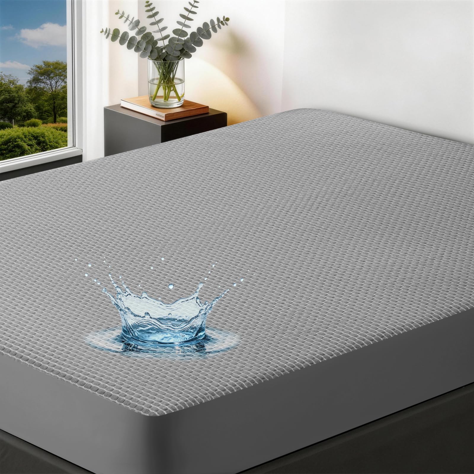 Acnalboma King Waterproof Mattress Protector