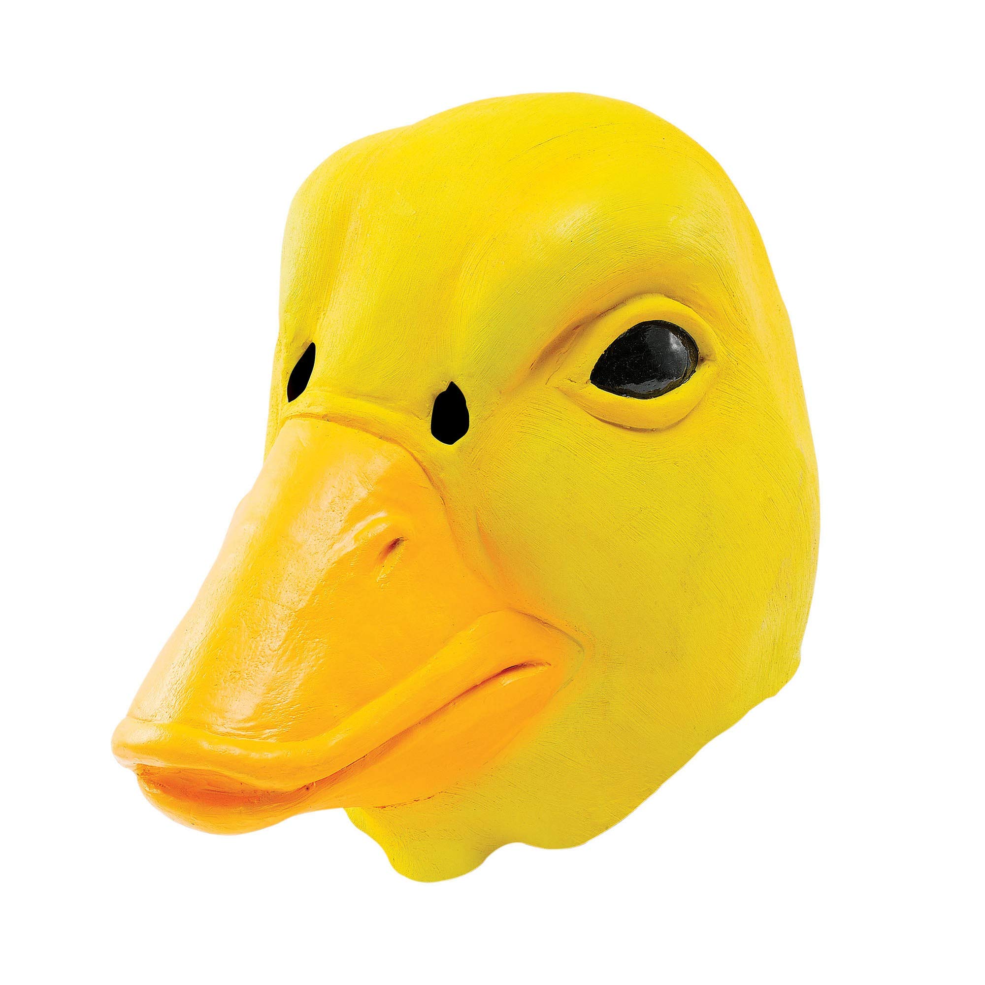 Bristol Novelty Duck Overhead Mask - Yellow Rubber Mask for Festivals, Halloween, Cosplay, Parties, Pranks & More (Unisex-Adult, General Party)