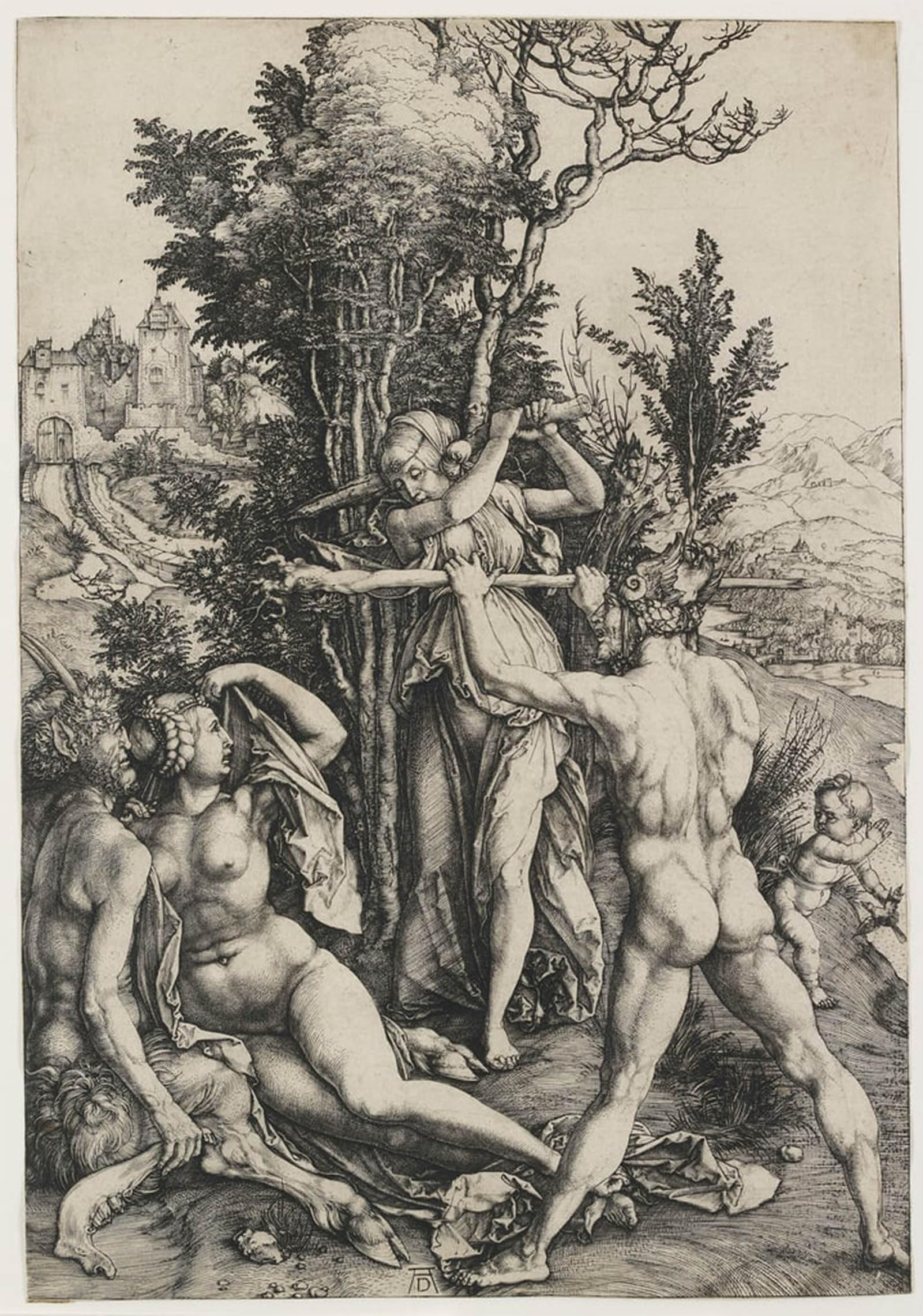 POSTERIIk Famous Animal Posters Vintage Picture Hercules by Albrecht Dürer Modern Wall Decor for Home Decor 60x90cm