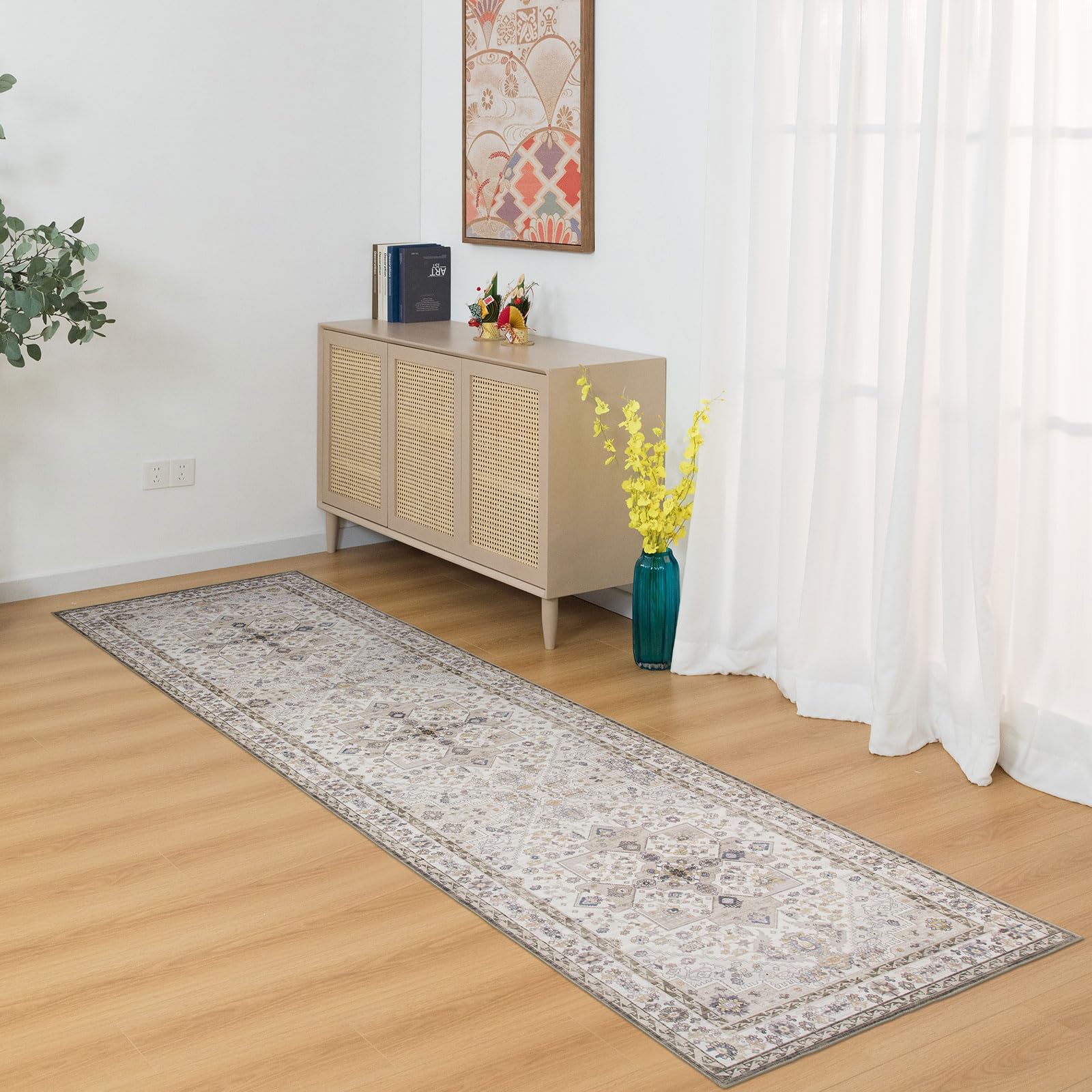 Amazon | DECOMALL キッチンマット 240 洗える ペルシャ絨毯風 Amazon | DECOMALL キッチンマット 240 洗える ペルシャ絨毯風