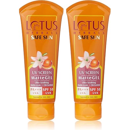 lotus gel based sunscreen