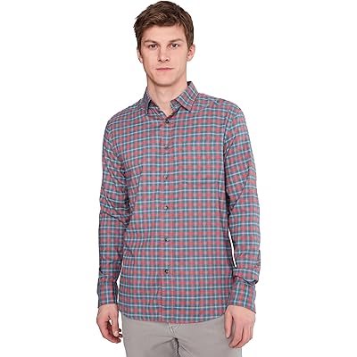 Мужская рубашка Faherty Movement Brushed Shirt
