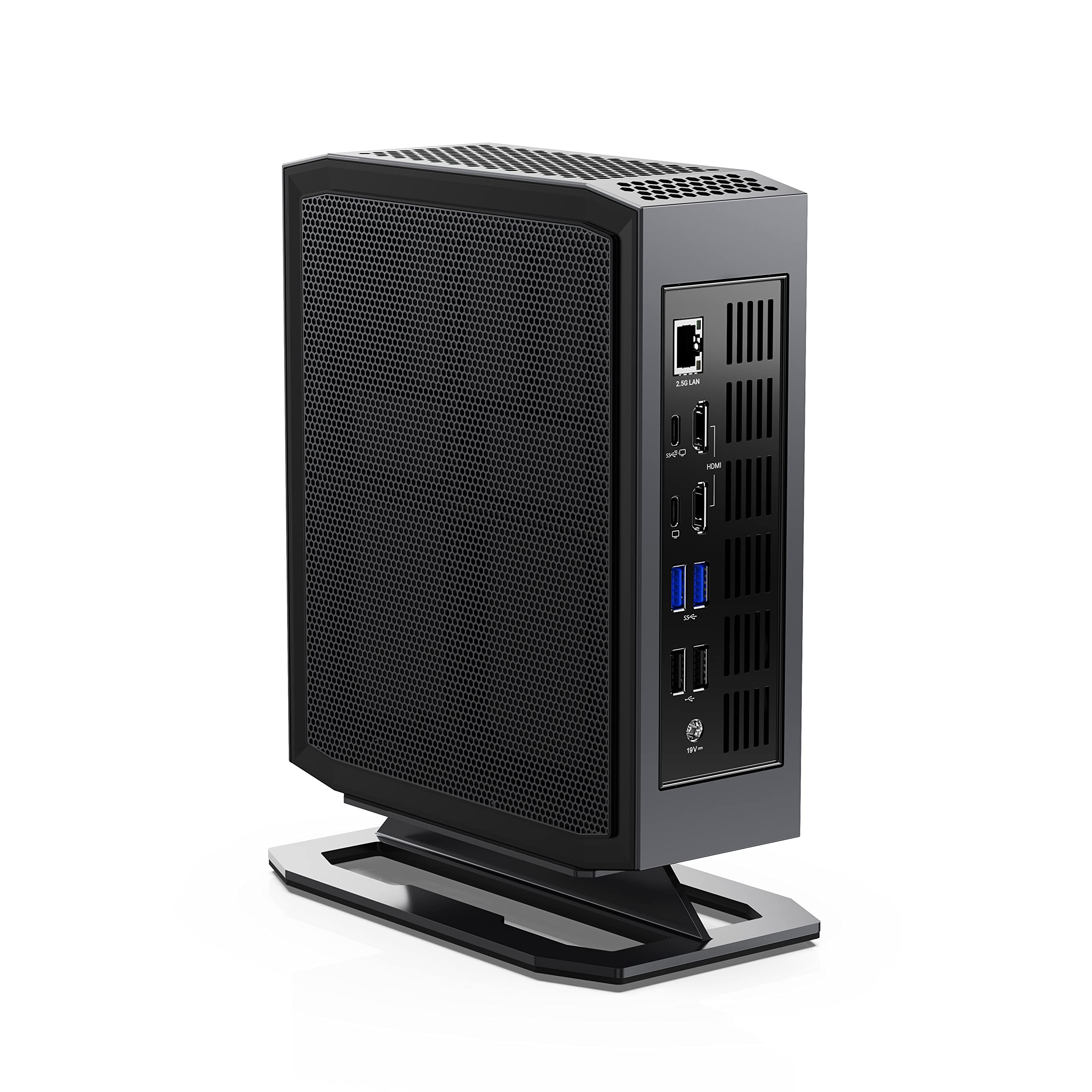 MINISFORUM NAD9 Mini PC 32GB RAM 1TB SSD with Intel Core i9-12900H, 14 cores 20 threads, 2 x HDMI ports & 2X USB C port (4K@60Hz), 1 x USB Type-C/5 x USB Type /2.5 G RJ45 LAN