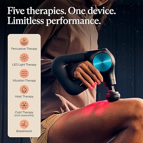 Miniatura 8 de TheraGun Accesorio frío para pistola de masaje PRO Plus de tejido profundo, cuenta con 3 niveles de temperatura de terapia de frío para alivio del