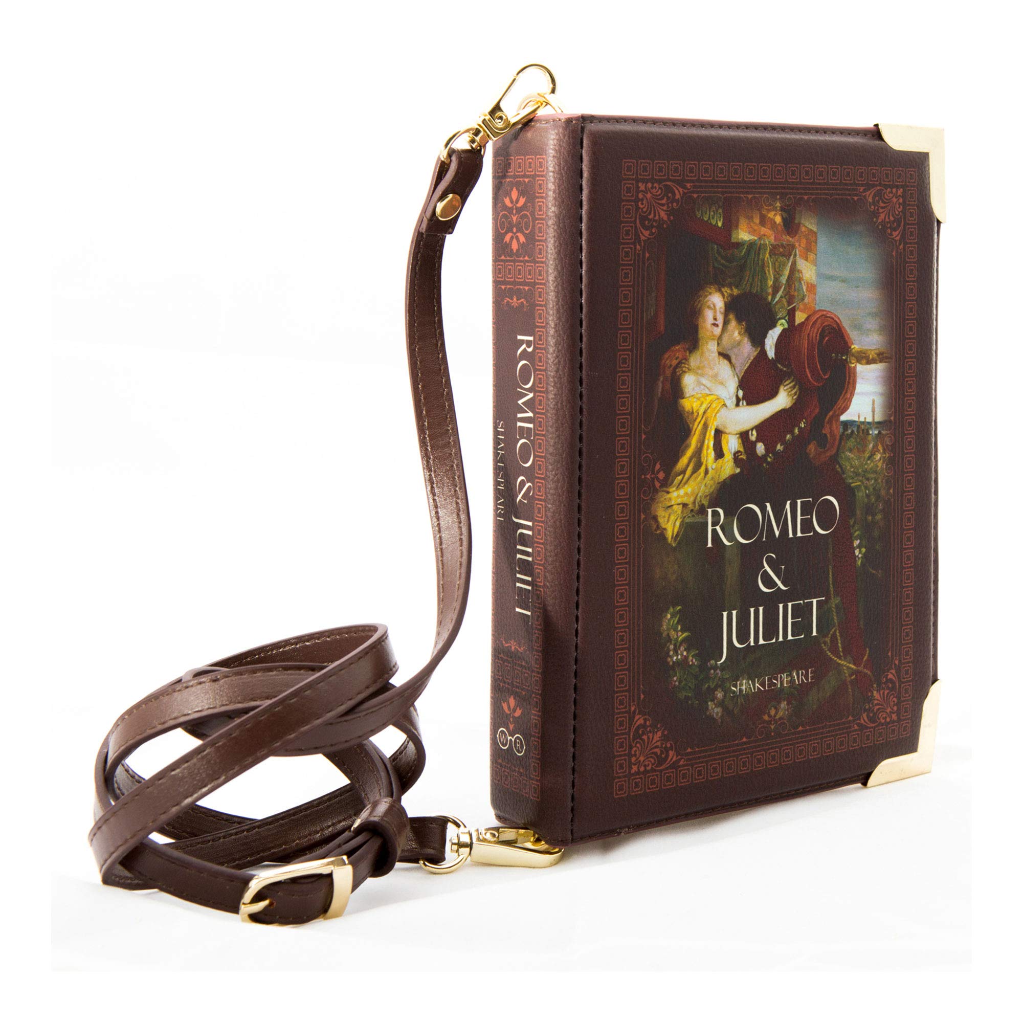 Well Read Co Crossbody Purse Handbag for Book Lovers - Romeo and Juliet, Vegan Leather, Small