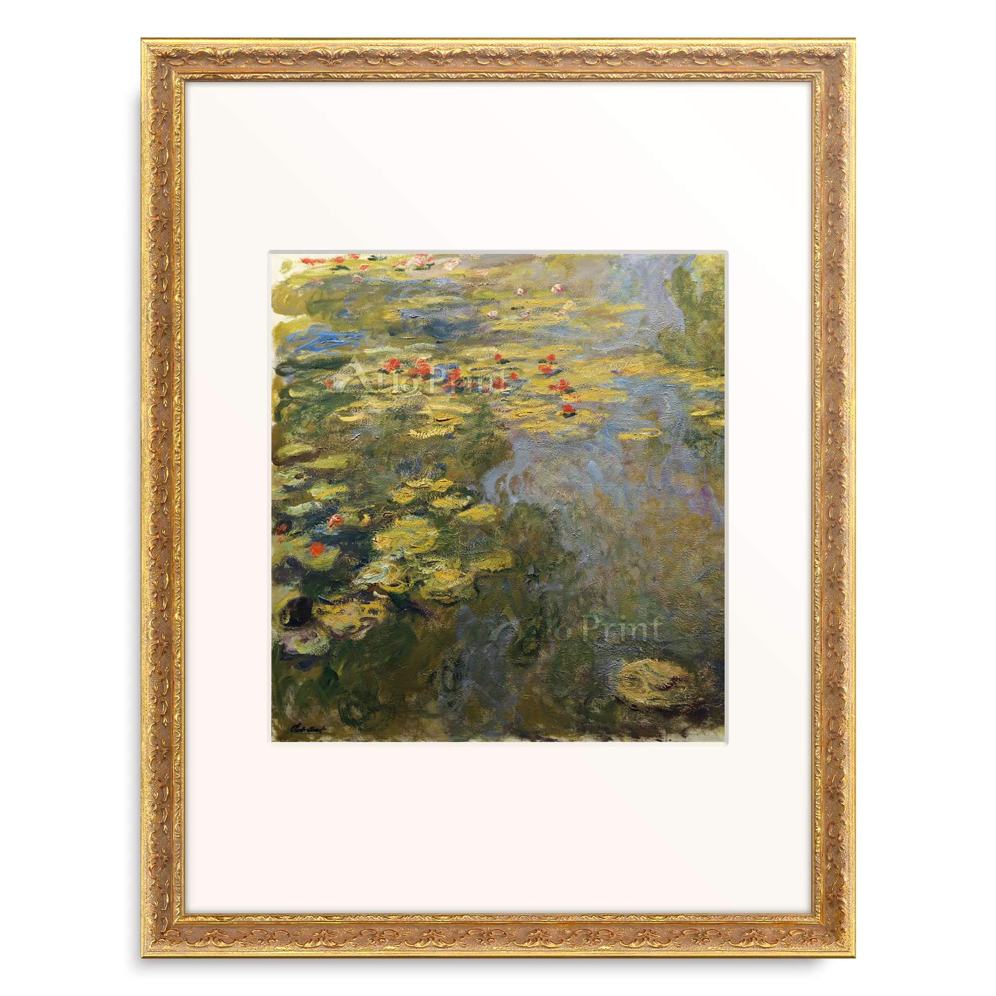 Amazon.co.jp: クロード・モネ Claude Monet 「睡蓮,Water