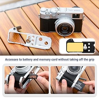 FUJIFILMフジフイルム X100VI x100vi 用 ハンドグリップ Amazon | X100VI メタルハンドグリップ、ソリッドハンドグリップ