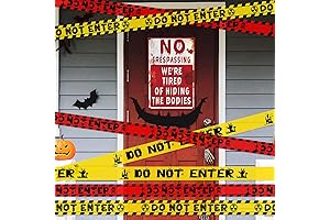 Halloween Do Not Enter Sign