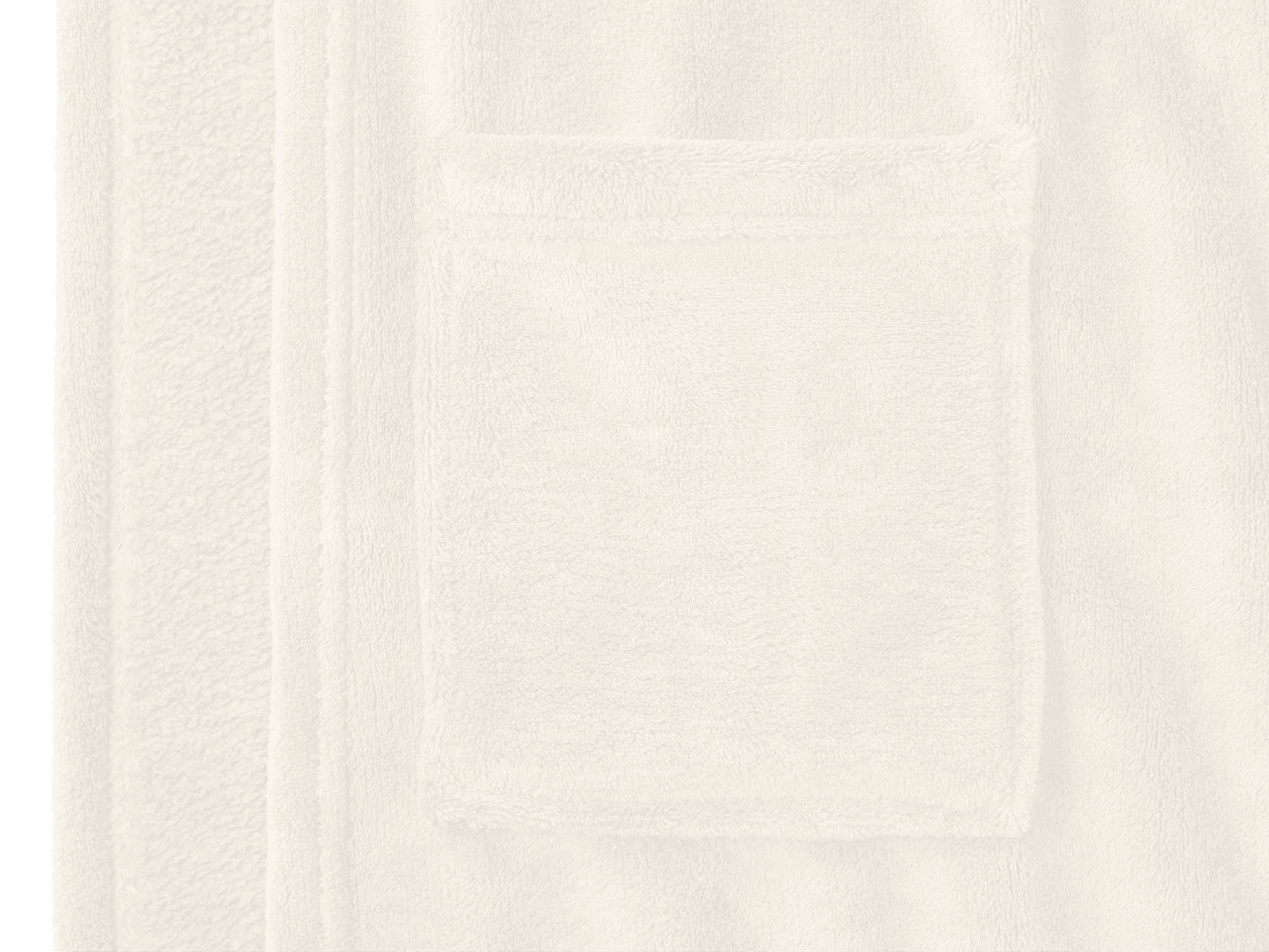 npluseins extra weicher Kapuzen-Bademantel aus Kuschelfleece - in modernen Farben und verschiedenen Größen - unisex & wadenlang, S, weiß