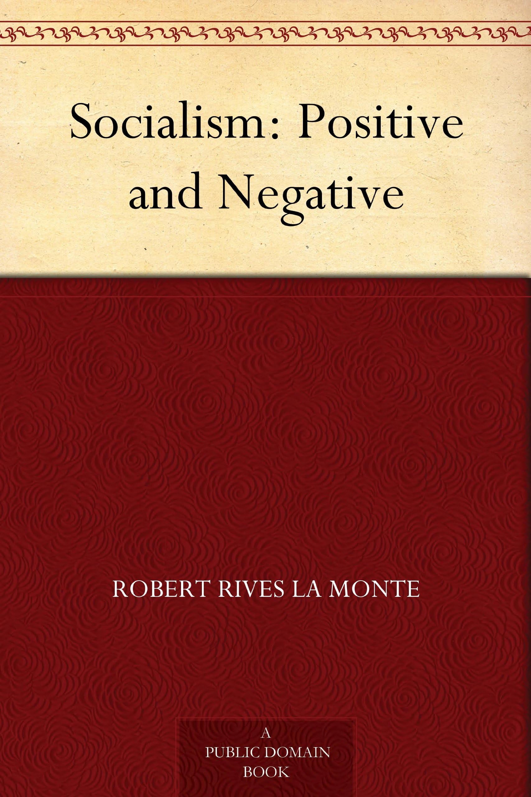 Socialism: Positive and Negative