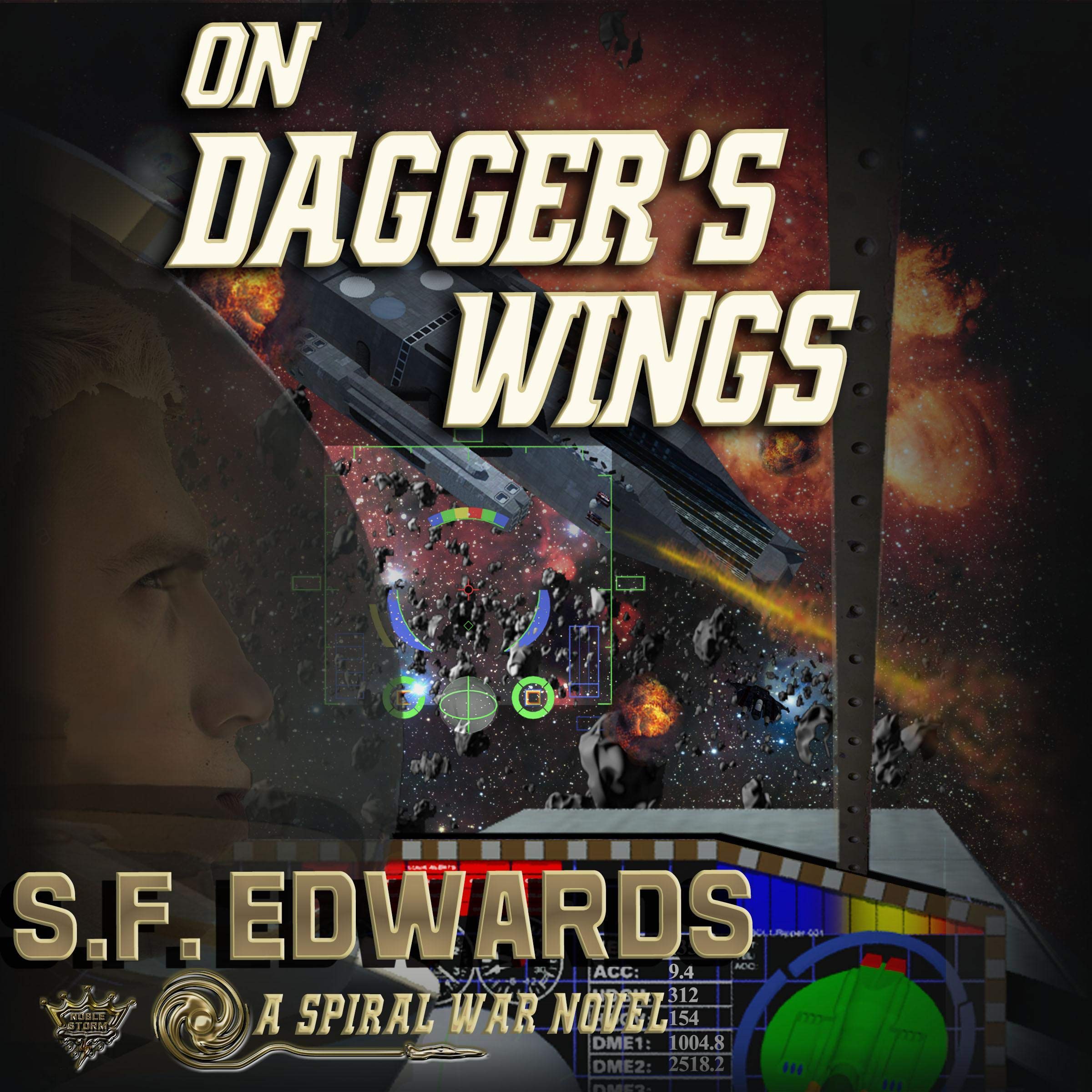 Cover art for On Dagger's Wings: Spiral War, Book 1