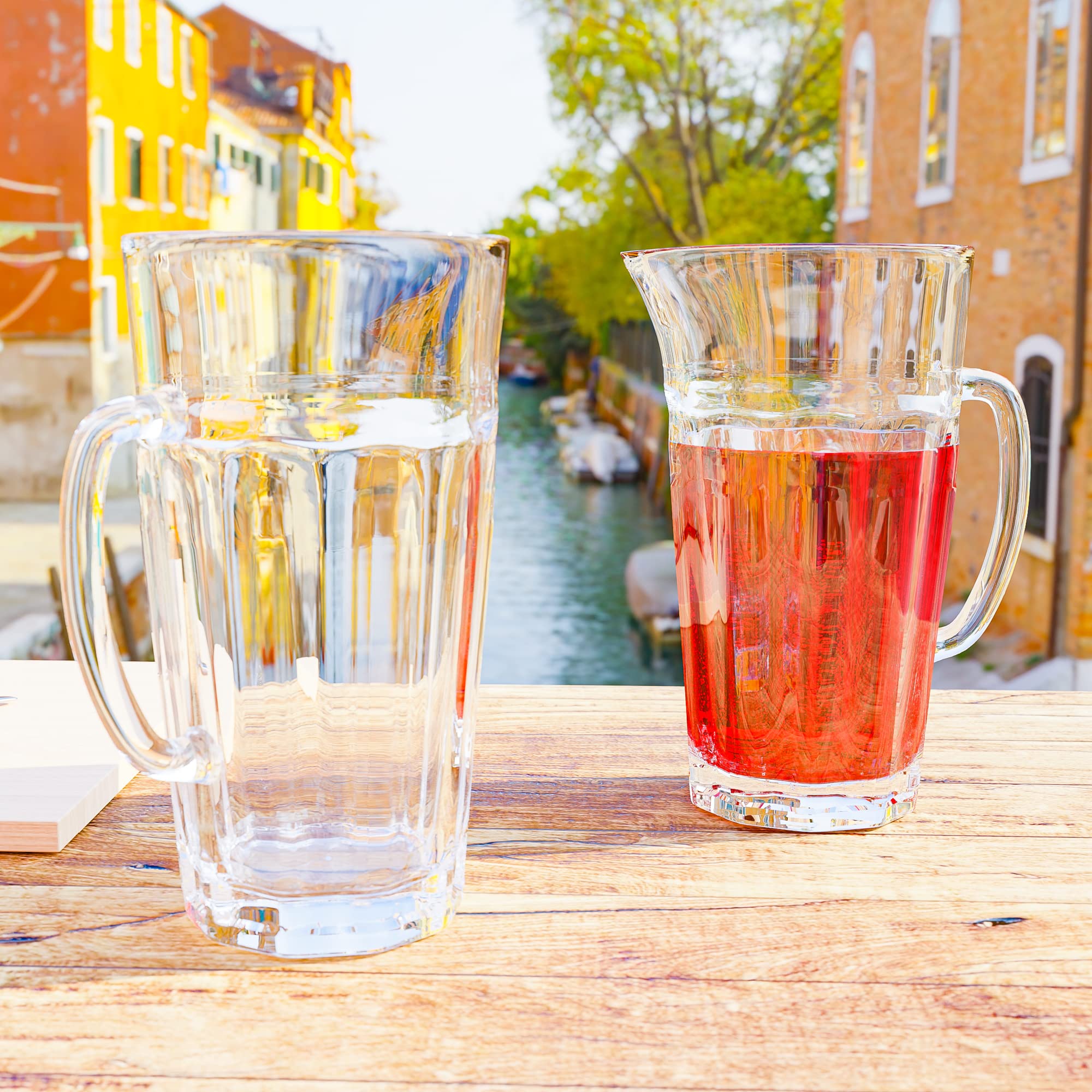 Stölzle Lausitz Max Jug - Juego de 6 jarras de agua (1,2 litros)