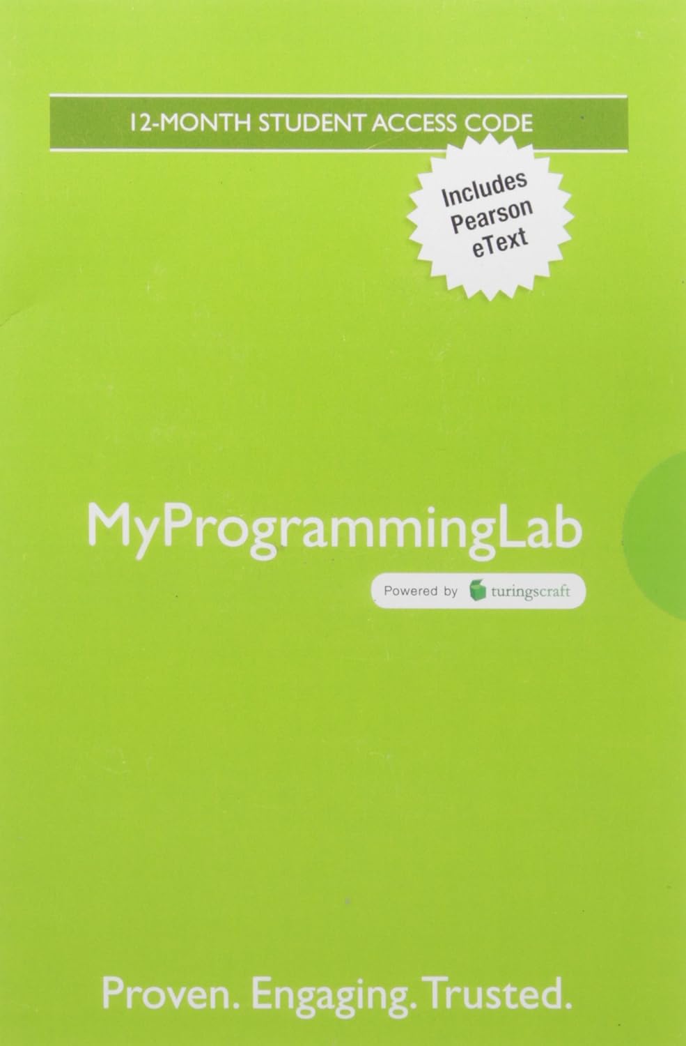 Mylab Programming with Pearson Etext - Standalone Access Card - For ...