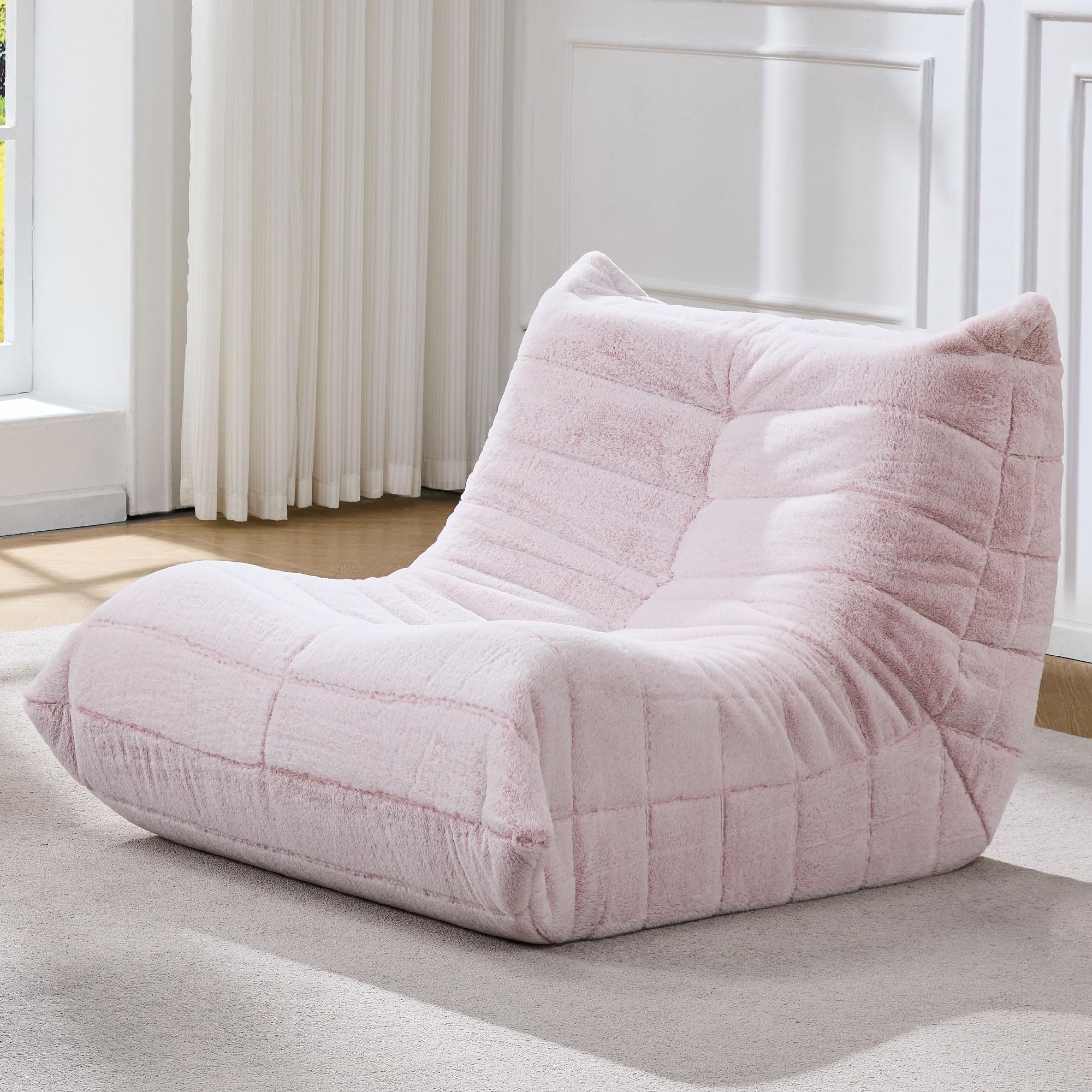 Hobestluk Big Bean Bag Chairs for Adults Fireside BeanBag Couch Togo Sofa โ image 1