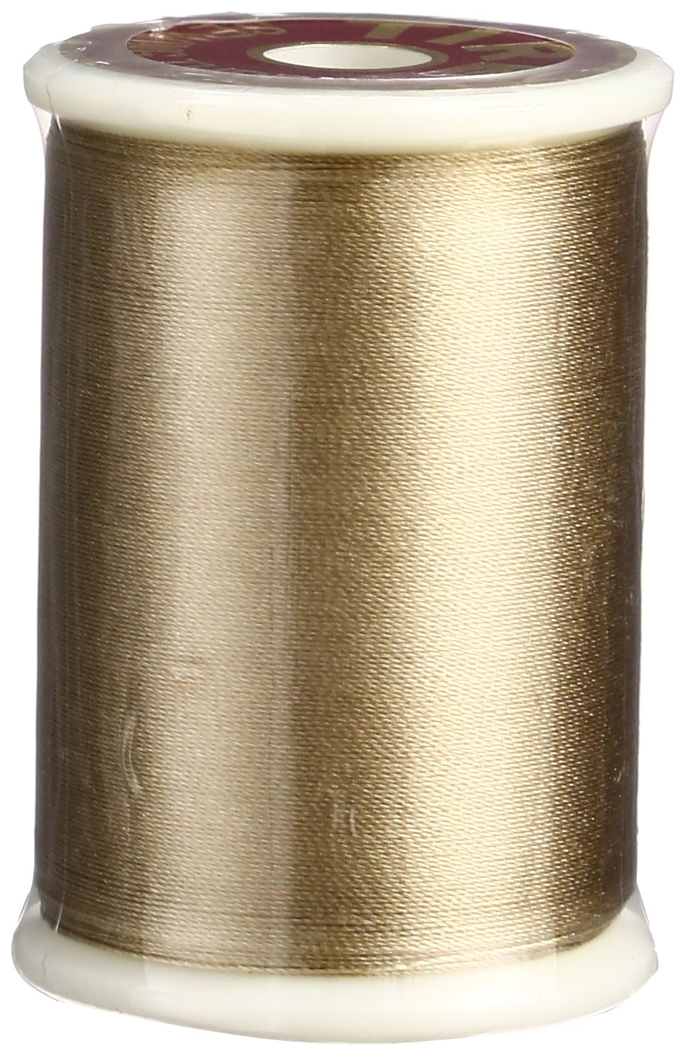 Superior Threads Tire Silk #50 3-Ply 50-Weight High Sheen Silk Embroidery Quilting Sewing Thread - 109 Yard Spool (#070 Brown)