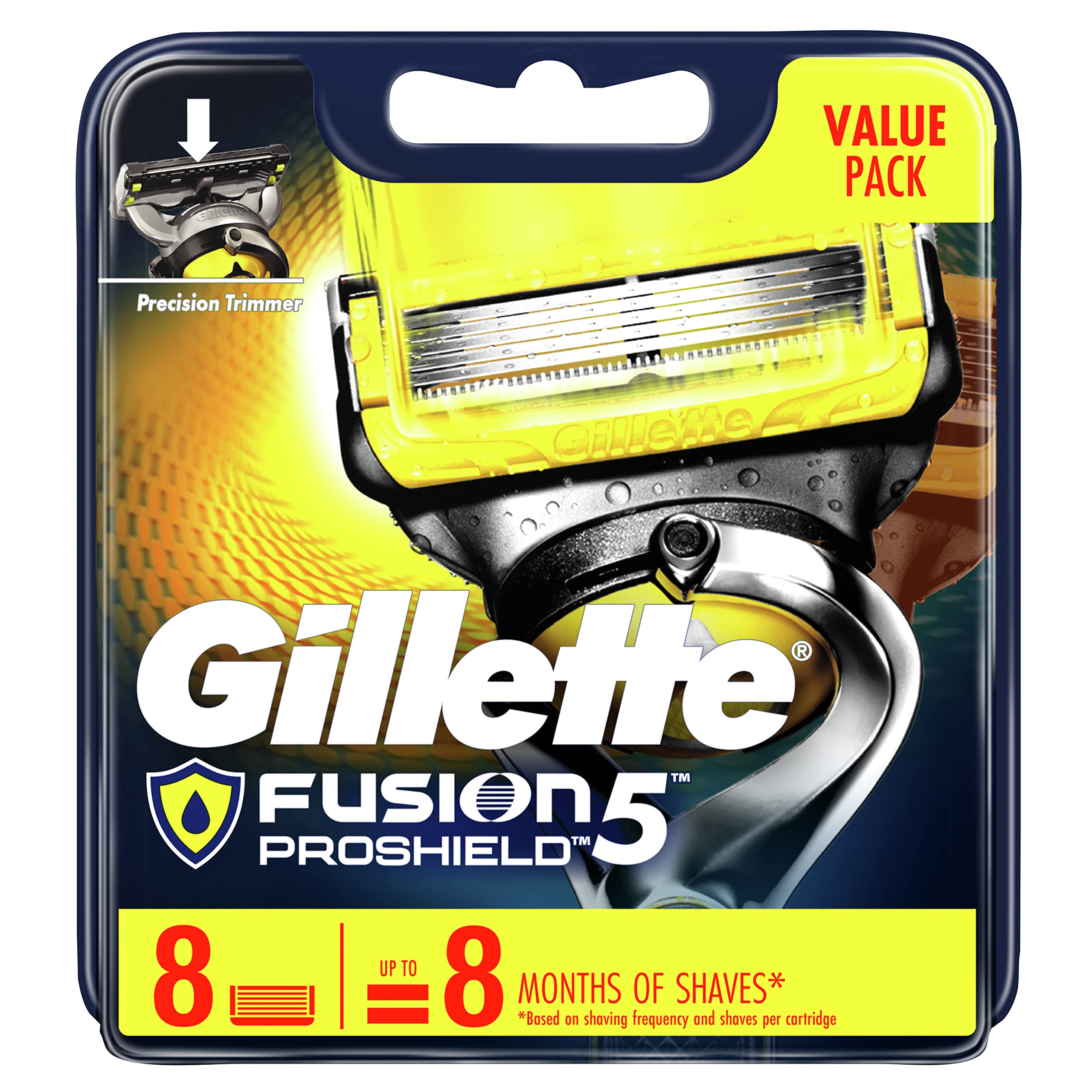 Gillette Fusion 5 Купить Лезвия 8