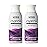 Kiss Express Semi-Permanent Hair Color - Vivid, Highly Pigmented Dye for Vibrant Hair, Gentle Formula, Gray Coverage, pH Balanced, 23 Intermixable Shades, All Hair Types (3.5 oz, Purple Rage, 2 Count)