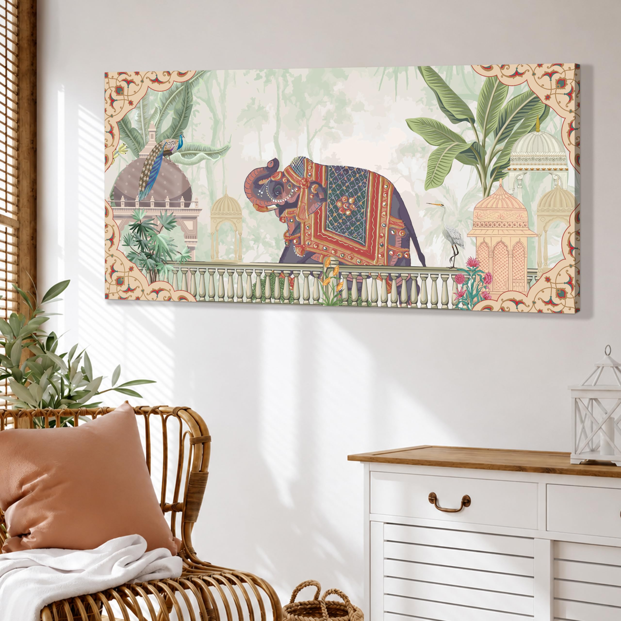 Vastu 7 Running Horses Painting - Luck & Prosperity -25