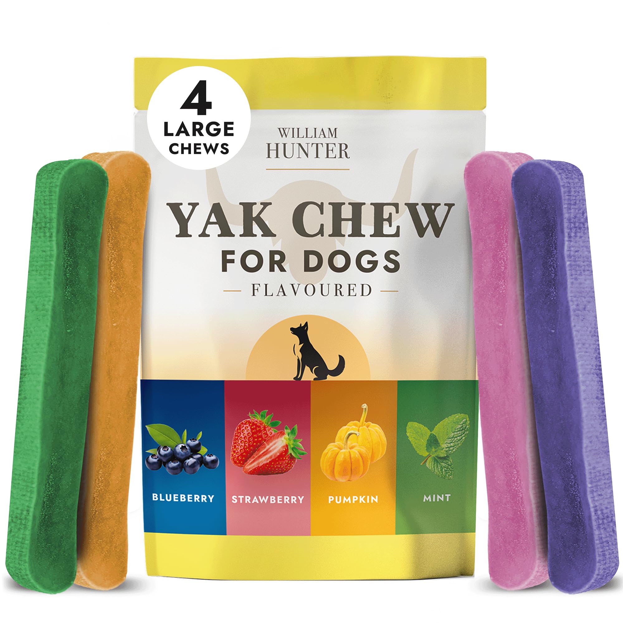 Yak Chews for Dogs - Natural Long Lasting Dog Chew - Grain Free — image 1