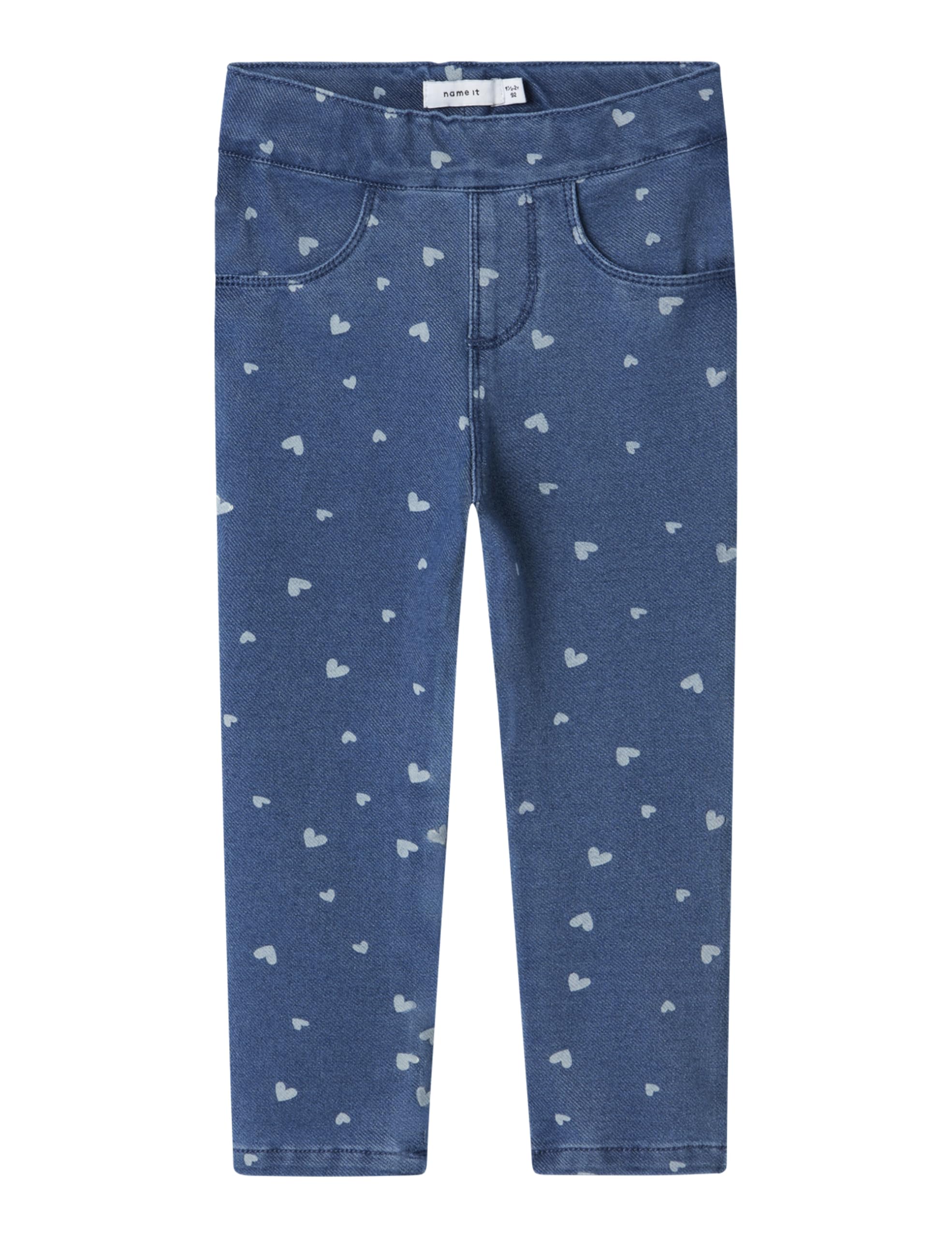 Name IT Mädchen Nmfsalli Slim DNM Legging 2352-Vb Noos, Medium Blue Denim, 110 EU