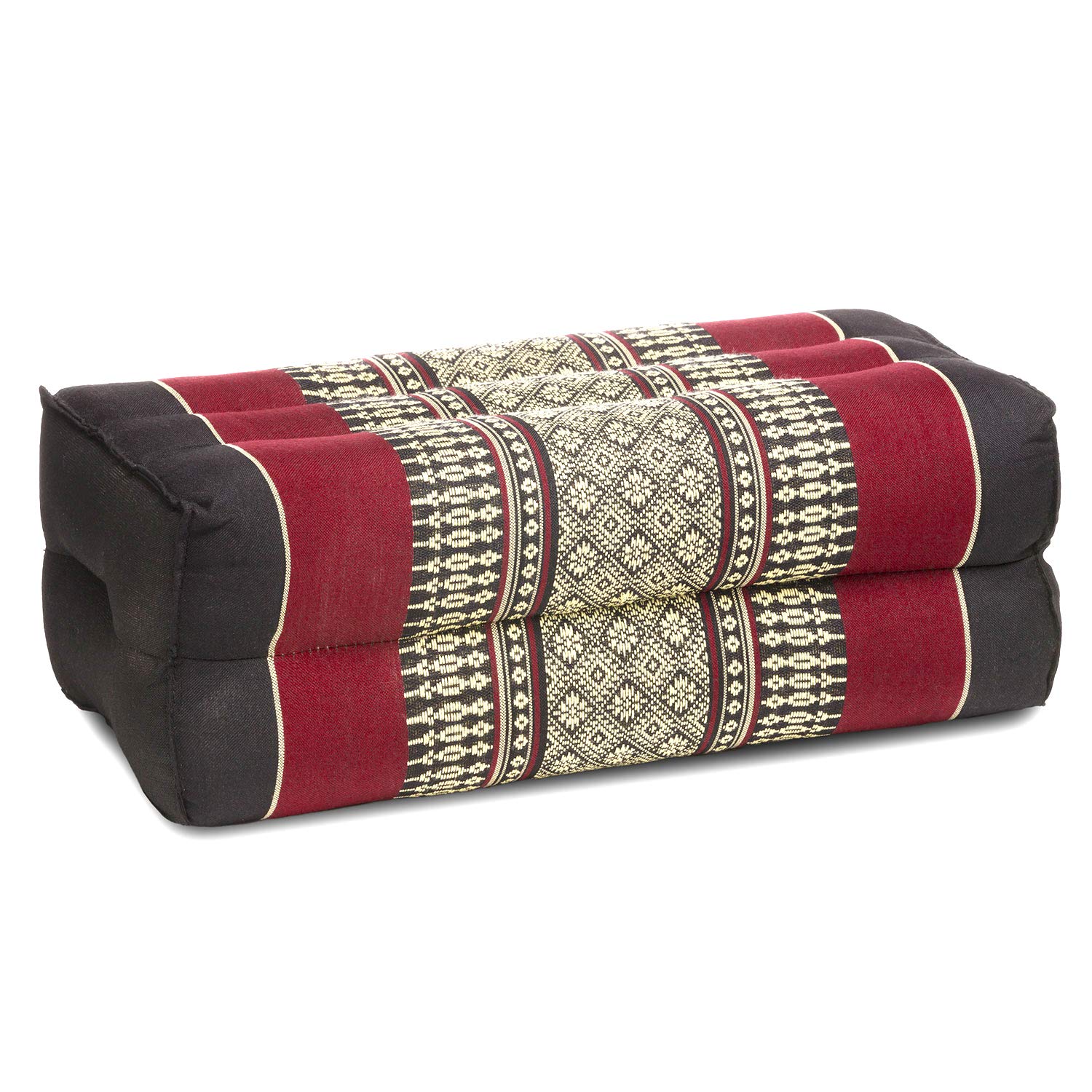 Kapok Back Cervical Pillow and Soft Yoga Block, 15 Inch