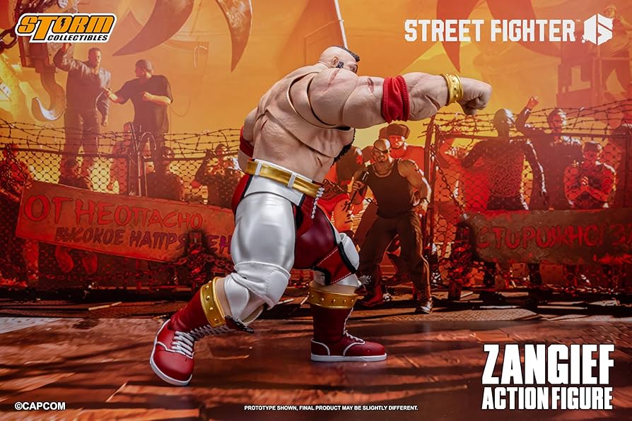 ザンギエフ　ストリートファイター　フィギュア　ストーム　マーベル　フィギュアーツ Amazon.co.jp: Storm Collectibles ストリートファイター6